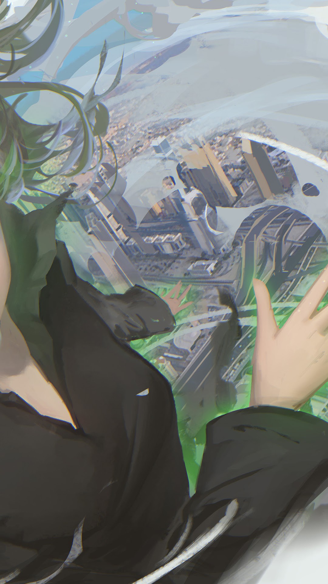 Tatsumaki from One Punch Man HD Phone Wallpaper