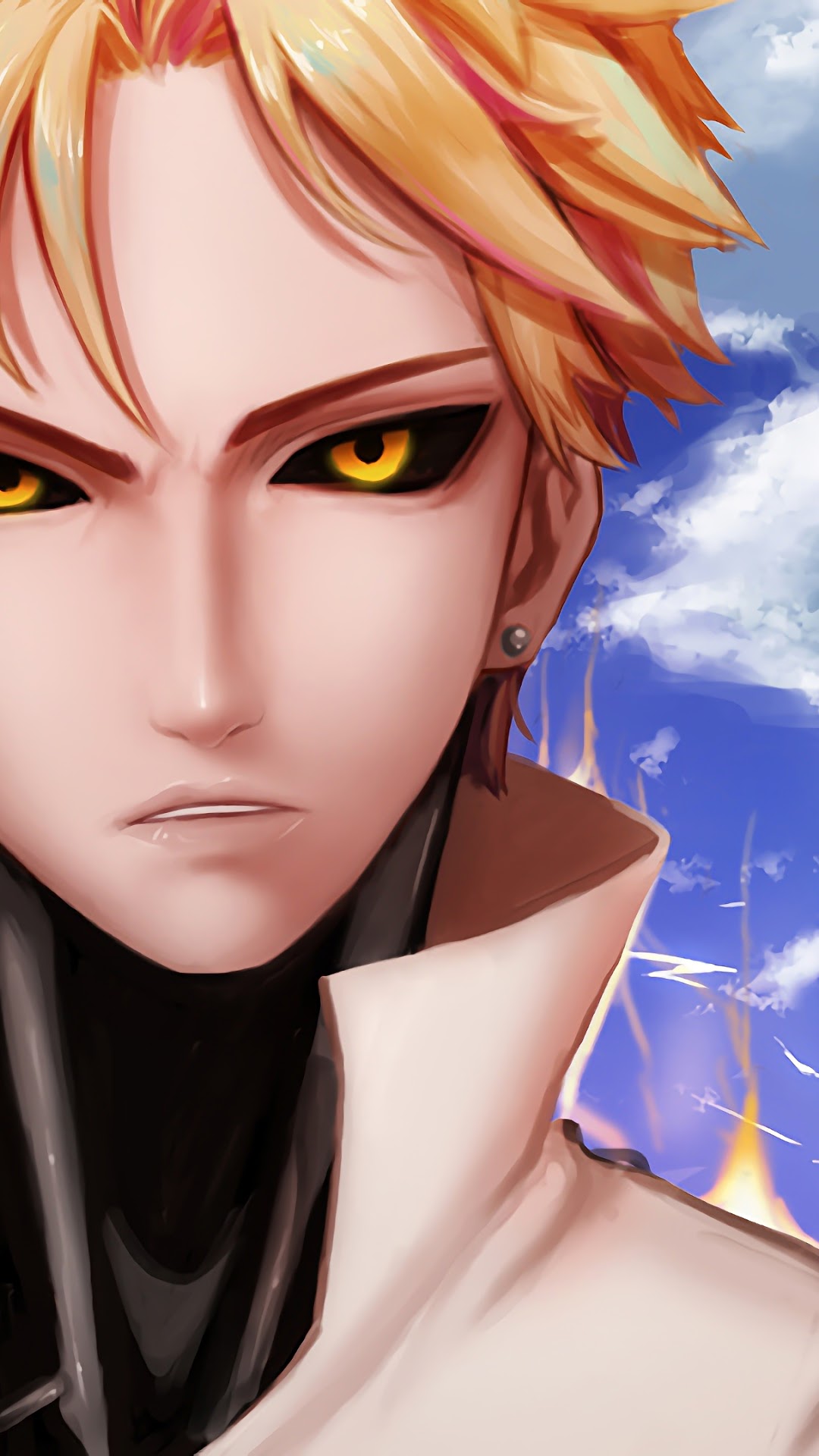 Genos from One Punch Man HD Phone Wallpaper