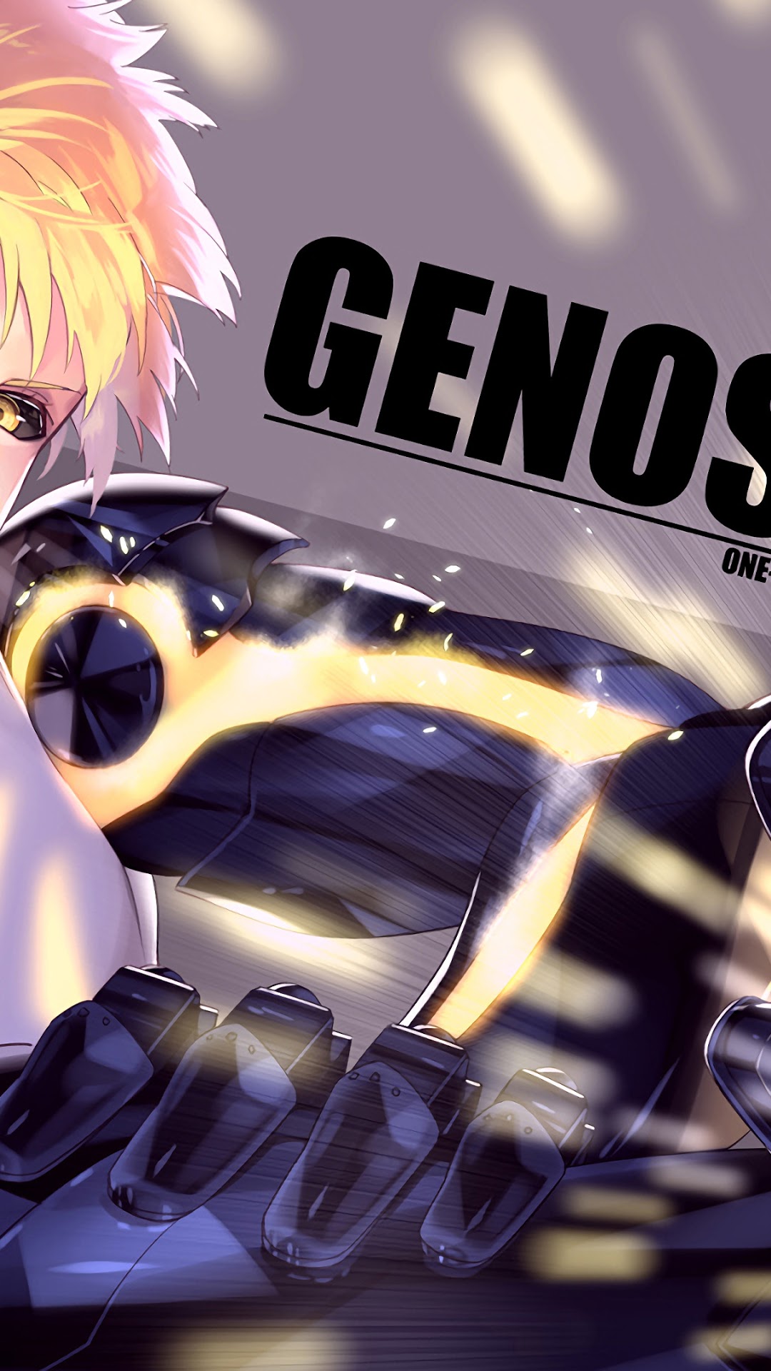 Genos from One Punch Man HD Phone Wallpaper