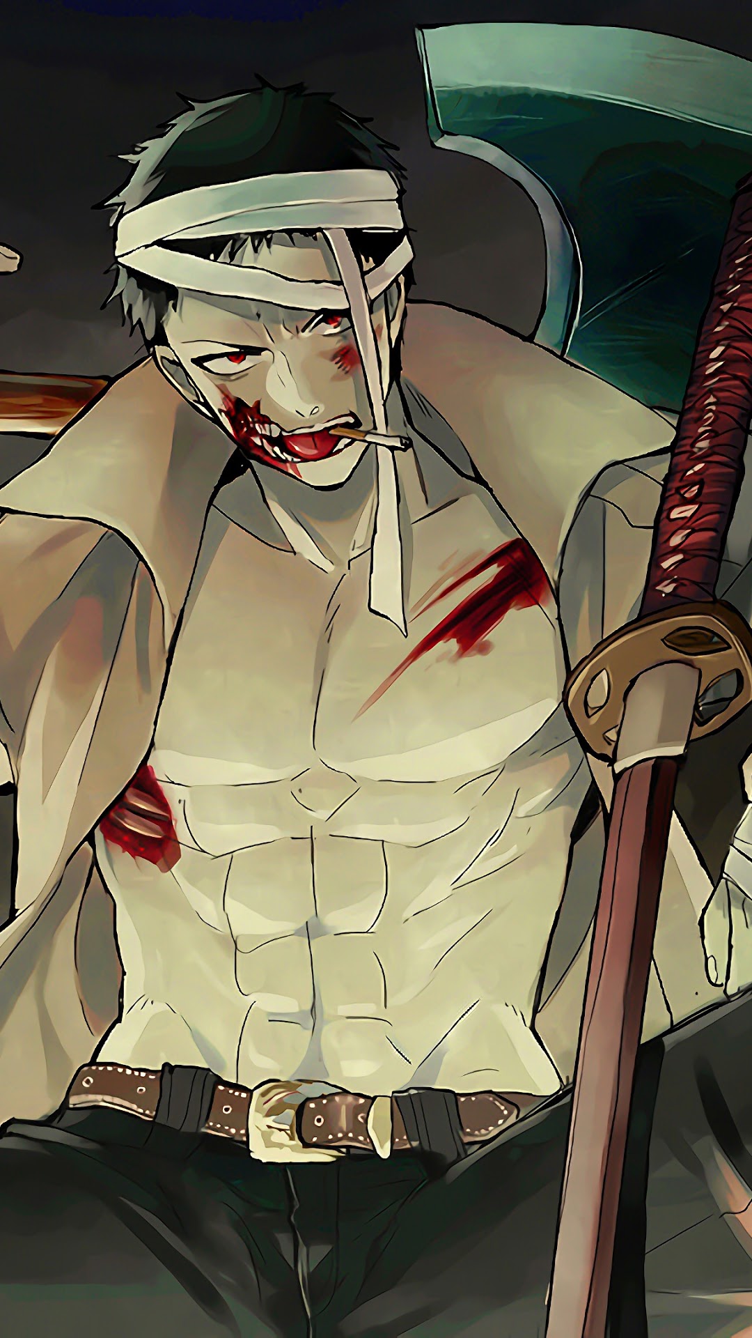 Zombieman from One Punch Man HD Phone Wallpaper