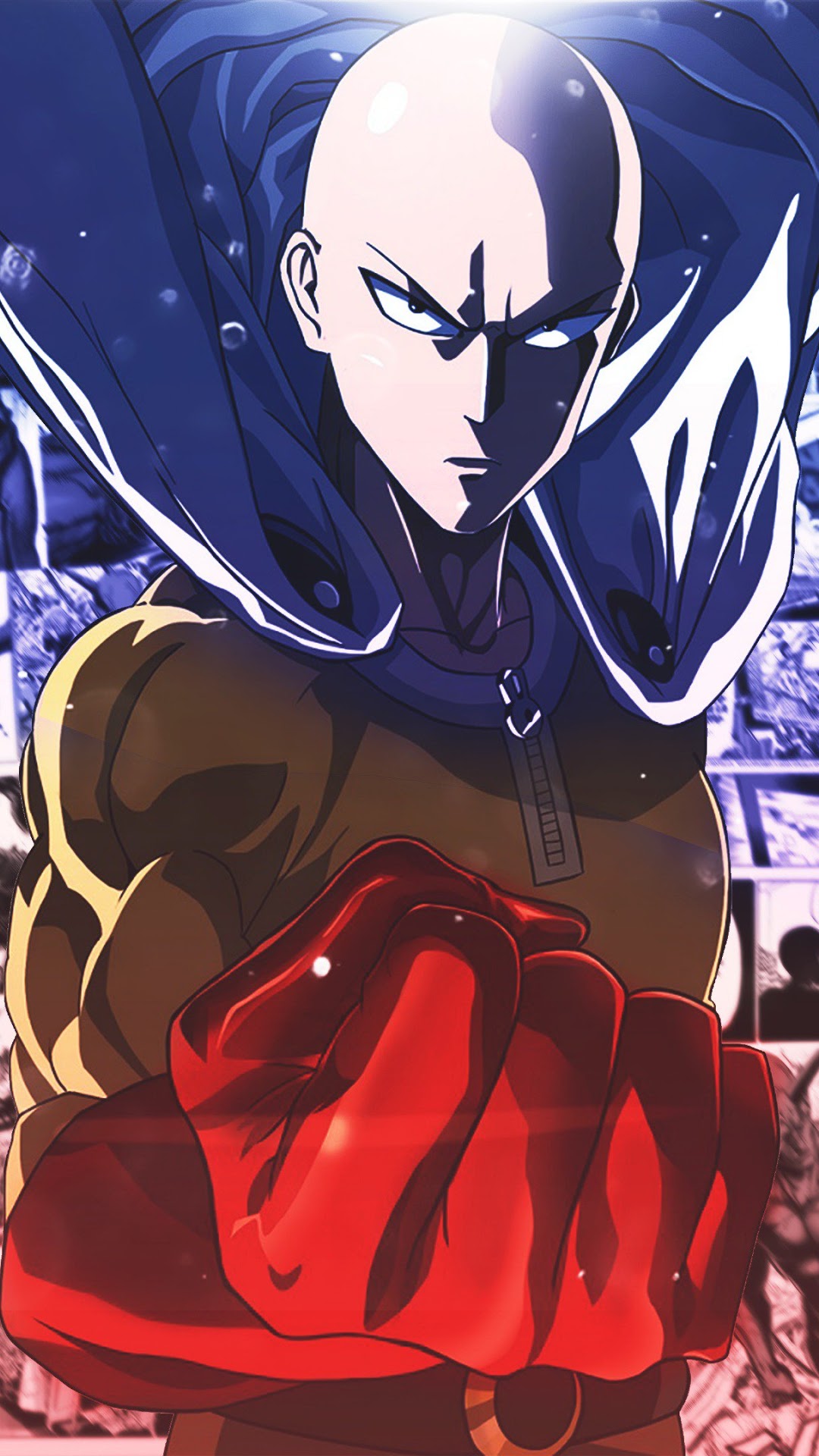 Saitama from One Punch Man HD Phone Wallpaper