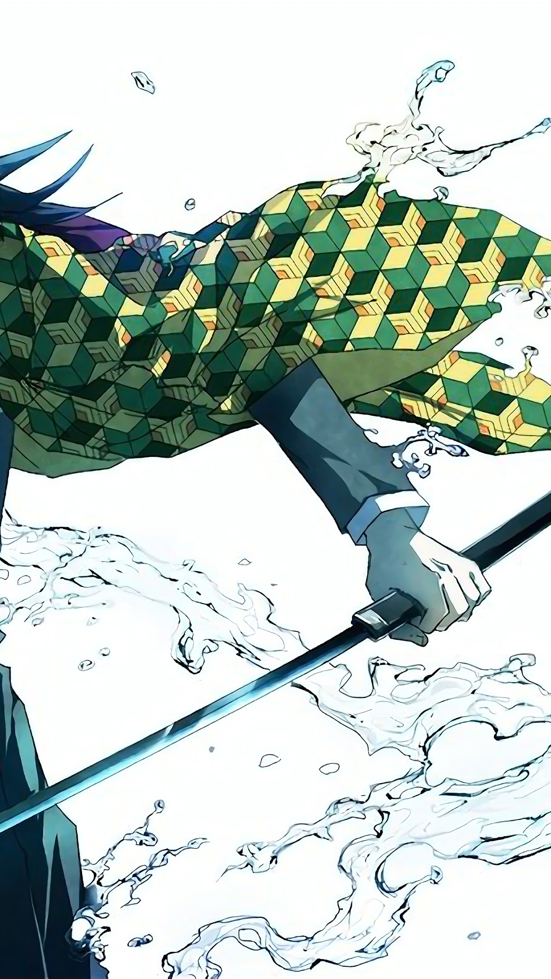 Giyuu Tomioka from Kimetsu no Yaiba HD Phone Wallpaper
