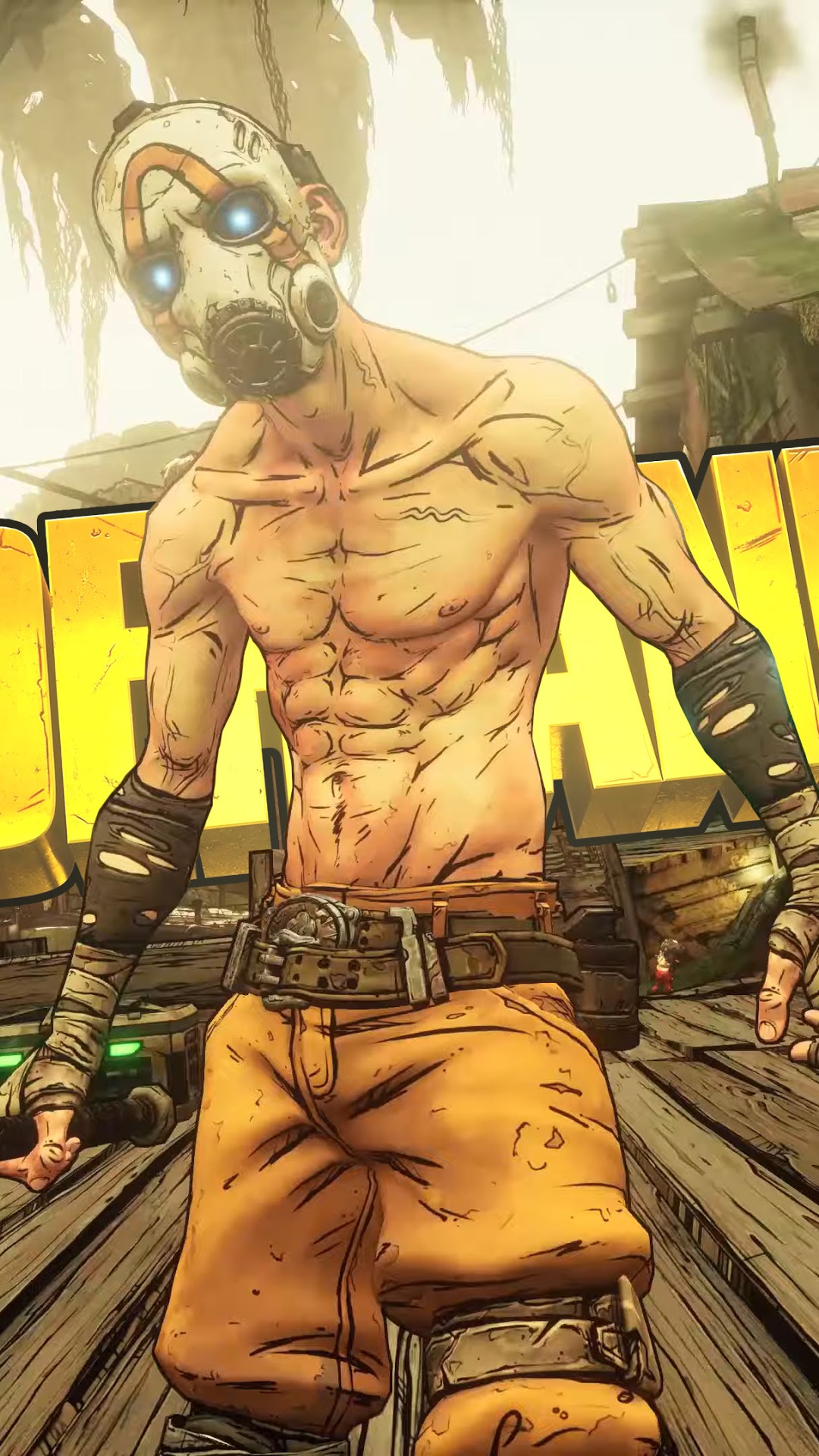 Psycho from Borderlands 3 HD Phone Wallpaper