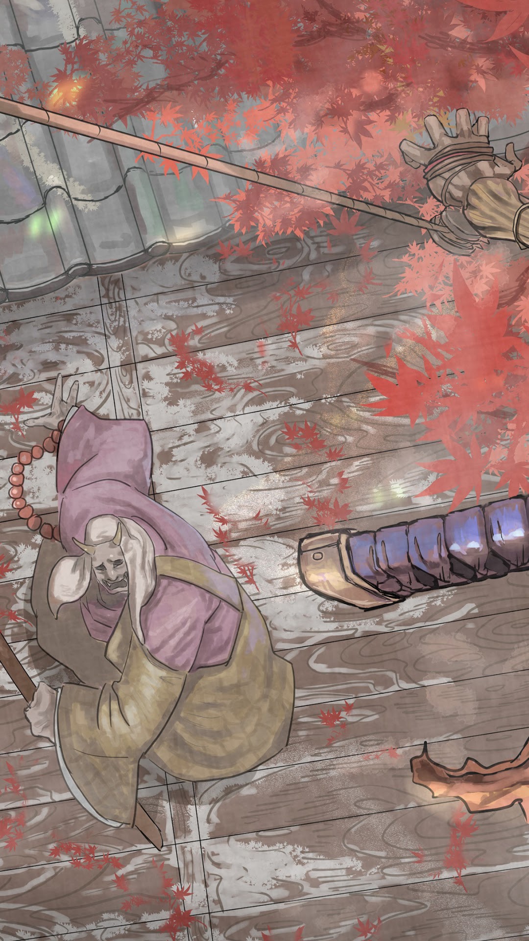 Sekiro: Shadows Die Twice character with sword HD Phone Wallpaper
