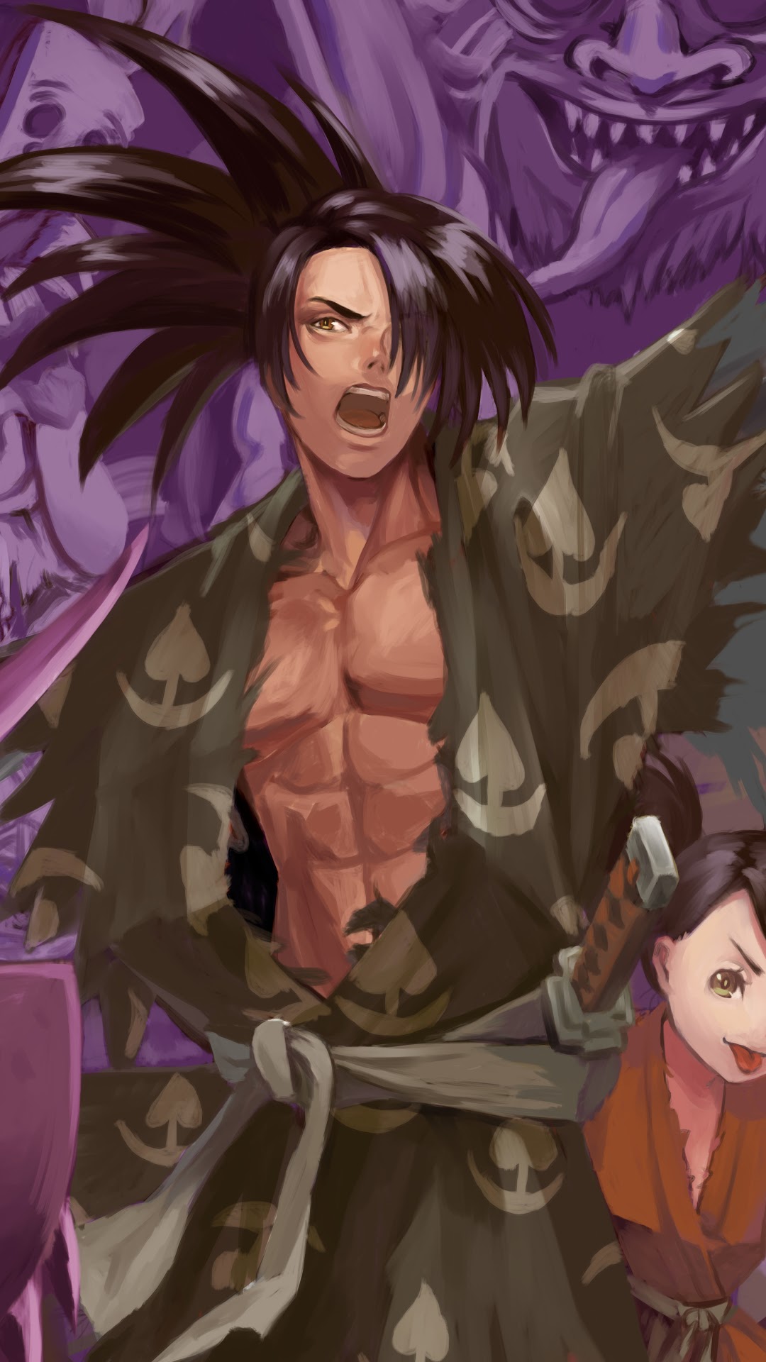 Hyakkimaru and Dororo from Dororo HD Phone Wallpaper
