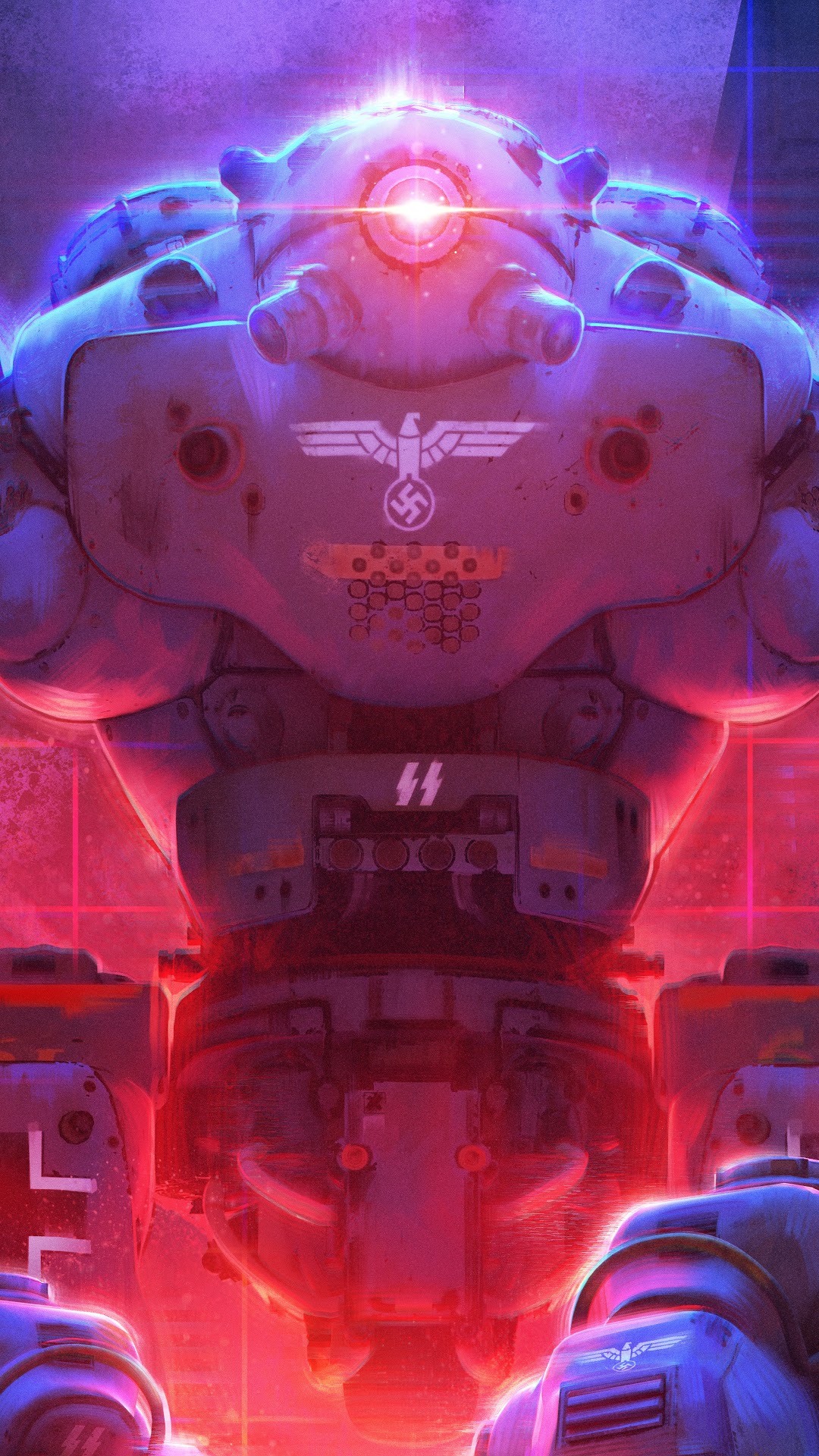Wolfenstein Youngblood Zitadelle Robot HD Phone Wallpaper