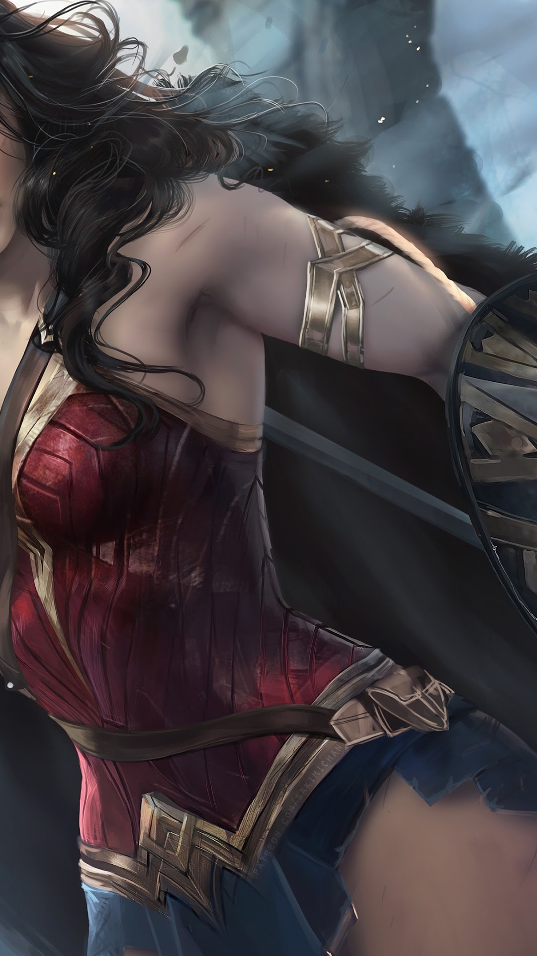 Wonder Woman HD Phone Wallpaper