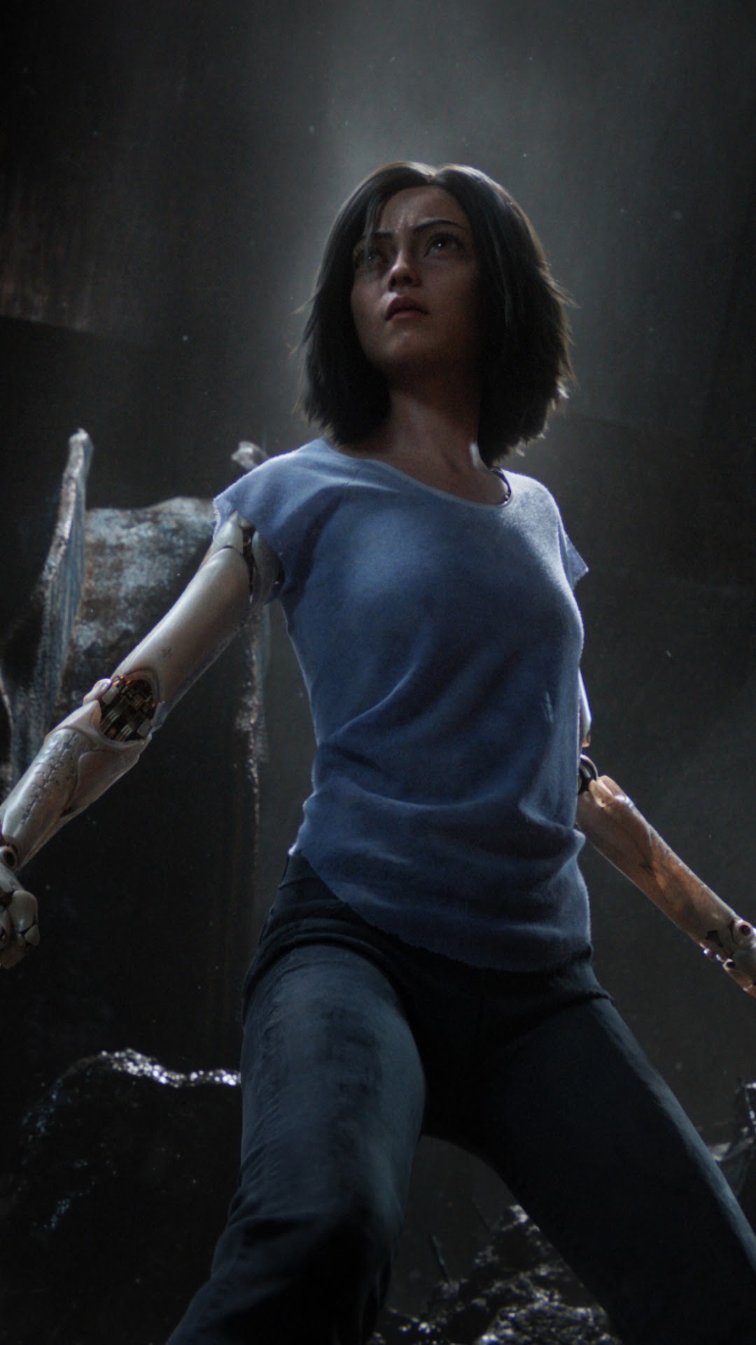 Alita from Alita: Battle Angel HD Phone Wallpaper