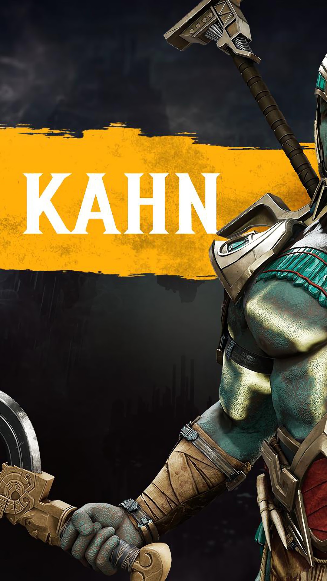 Kotal Kahn from Mortal Kombat 11 HD Phone Wallpaper