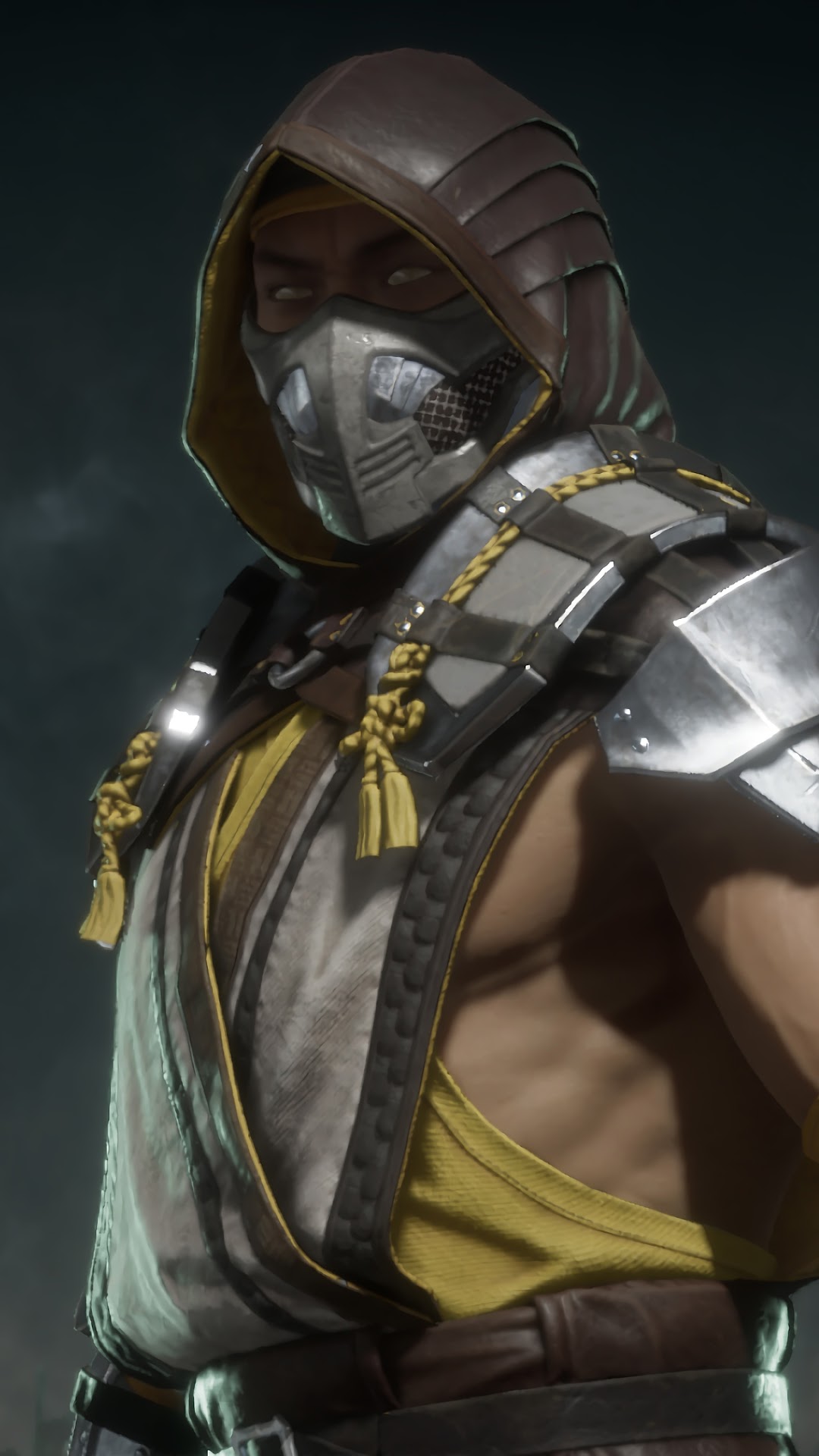 Scorpion from Mortal Kombat 11 HD Phone Wallpaper
