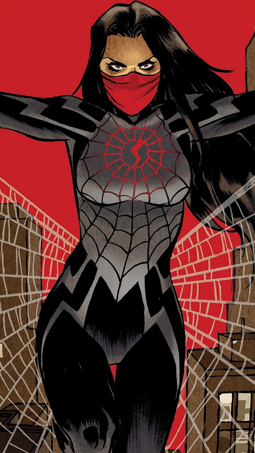 Silk from Marvel Comics HD Phone Wallpaper