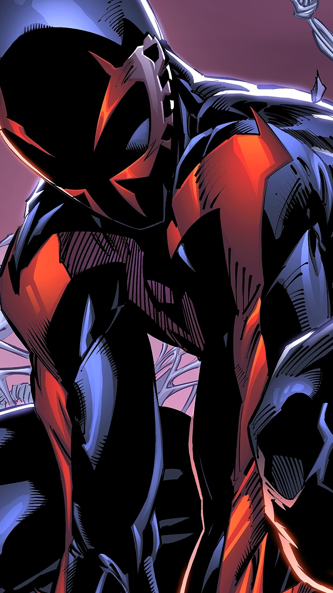 Spider-Man 2099 from Marvel Comics HD Phone Wallpaper