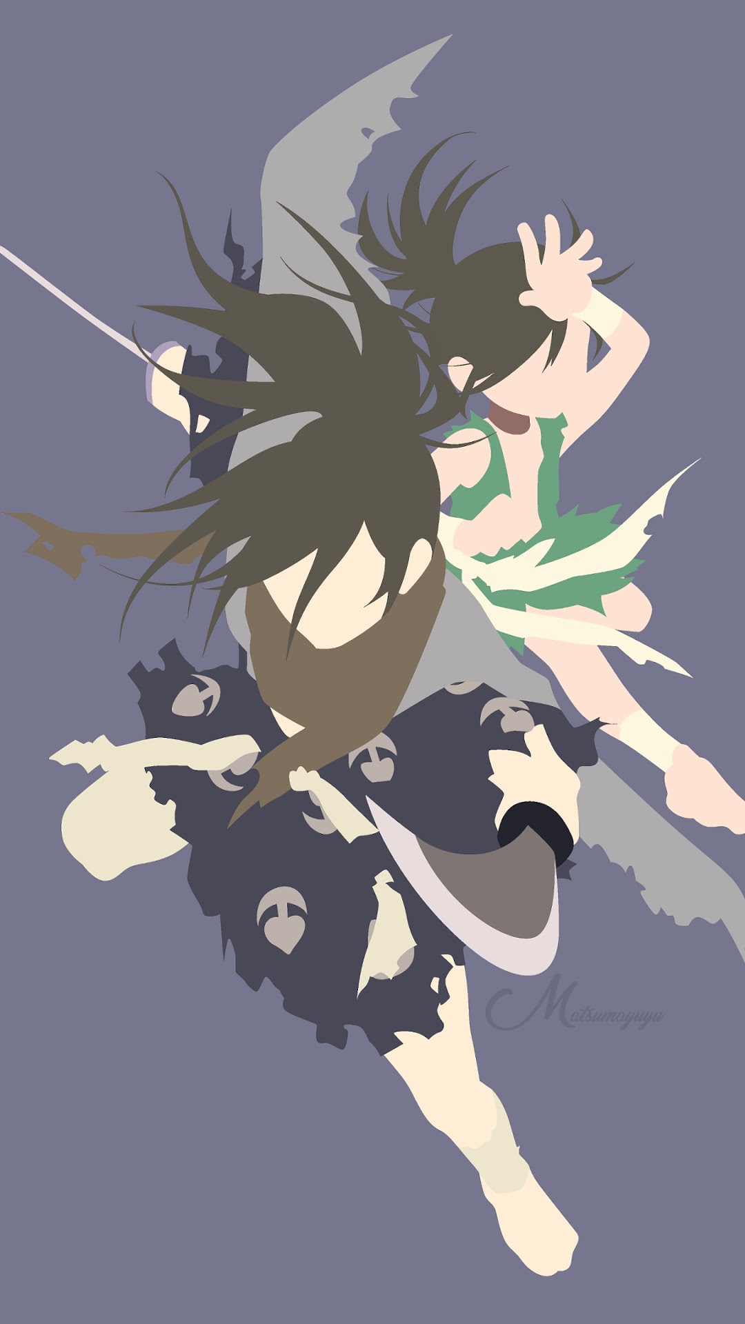 Hyakkimaru and Dororo from Dororo HD Phone Wallpaper