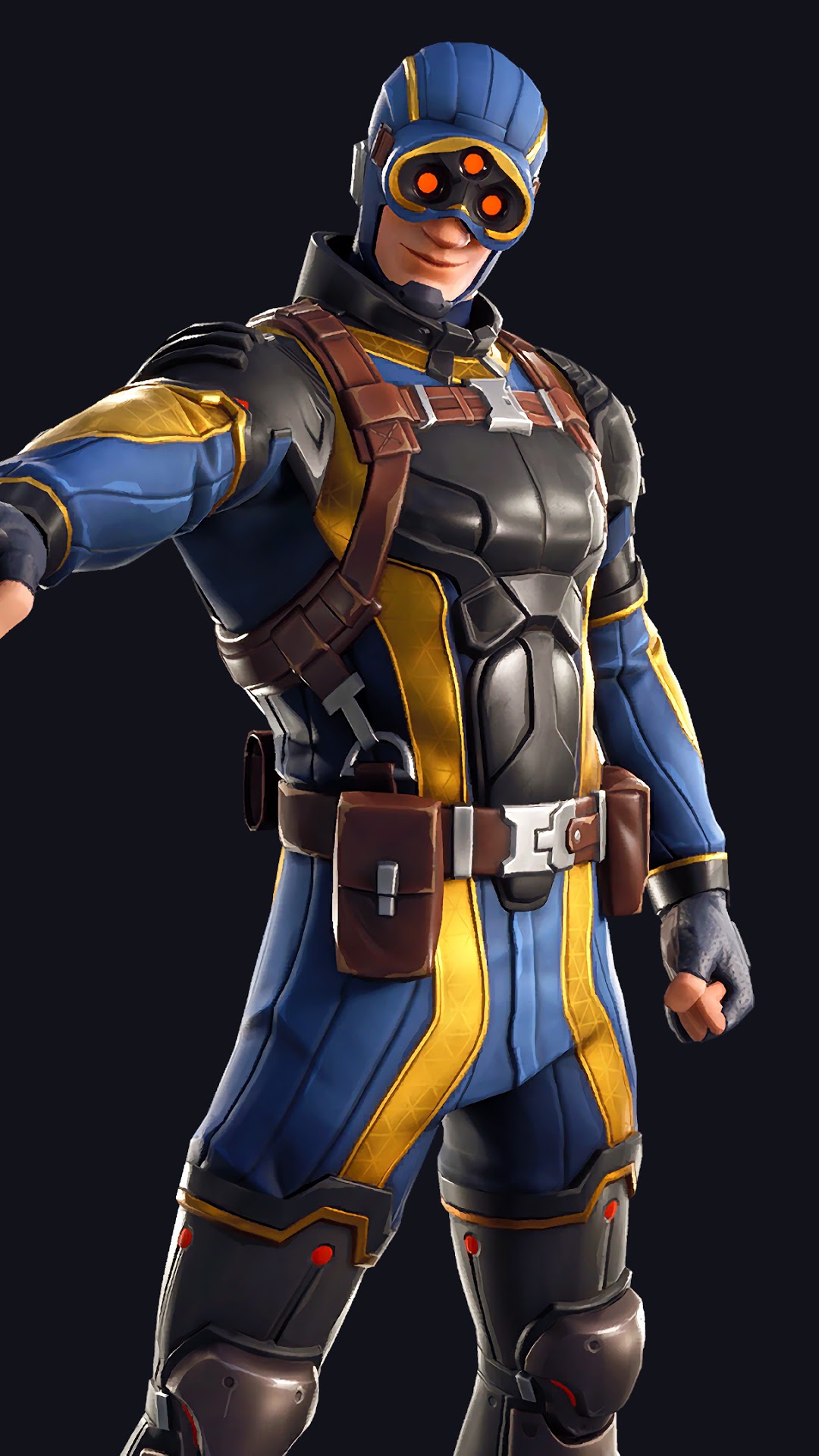 Axiom from Fortnite Battle Royale Outfit HD Phone Wallpaper