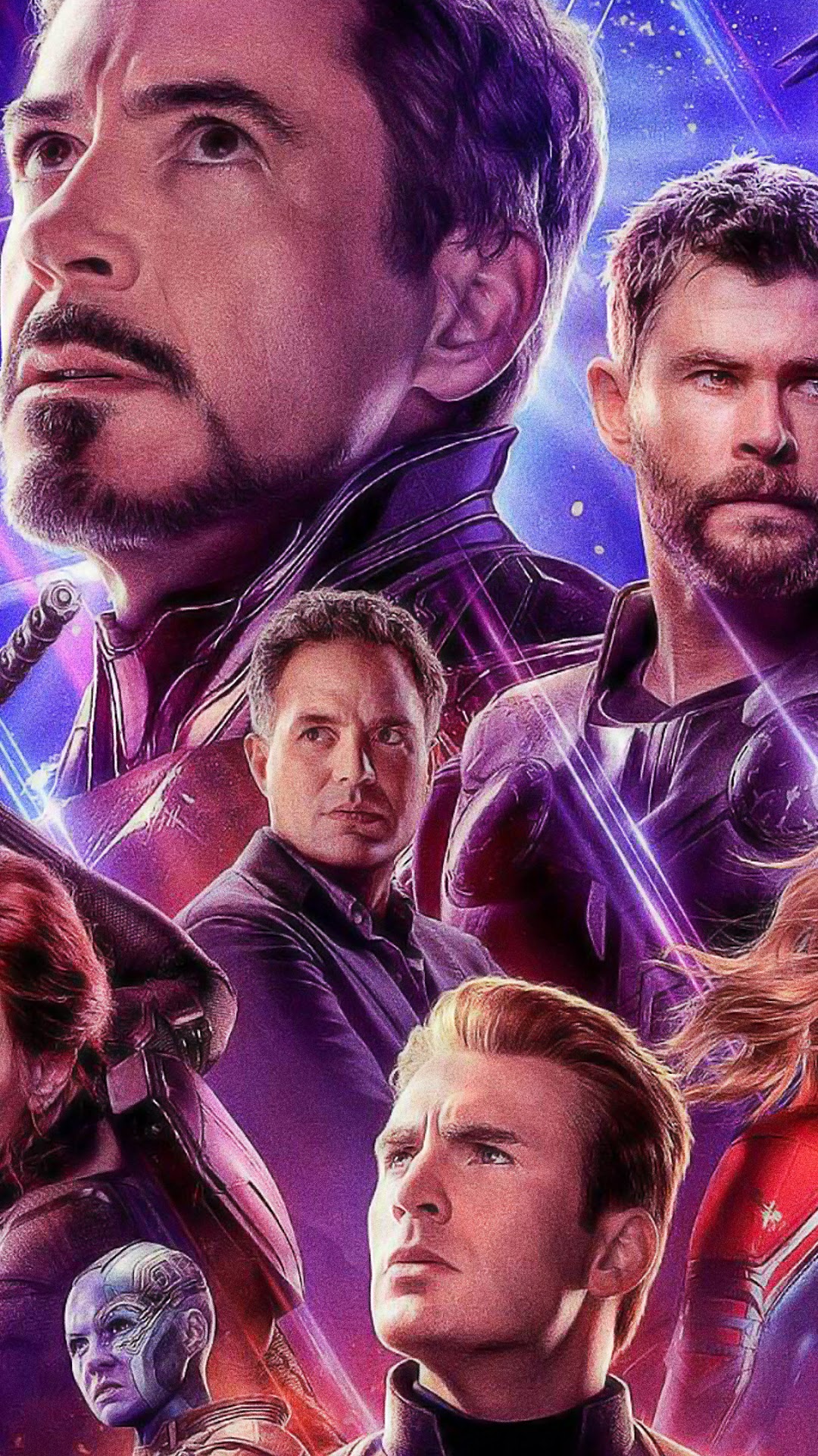 Avengers: Endgame movie poster with cast HD Phone Wallpaper