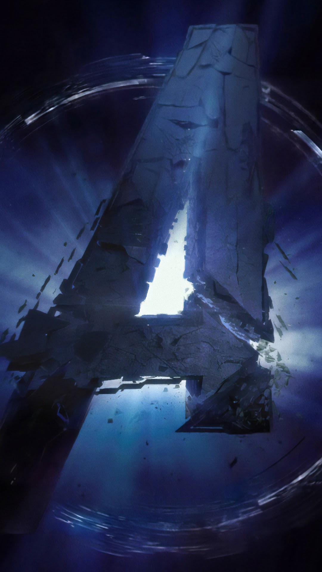 Avengers: Endgame Logo 4K HD HD Phone Wallpaper