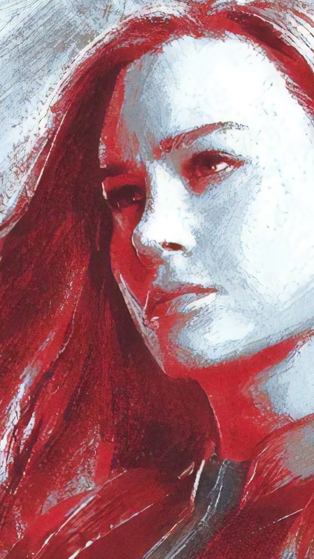 Captain Marvel from Avengers: Endgame HD Phone Wallpaper