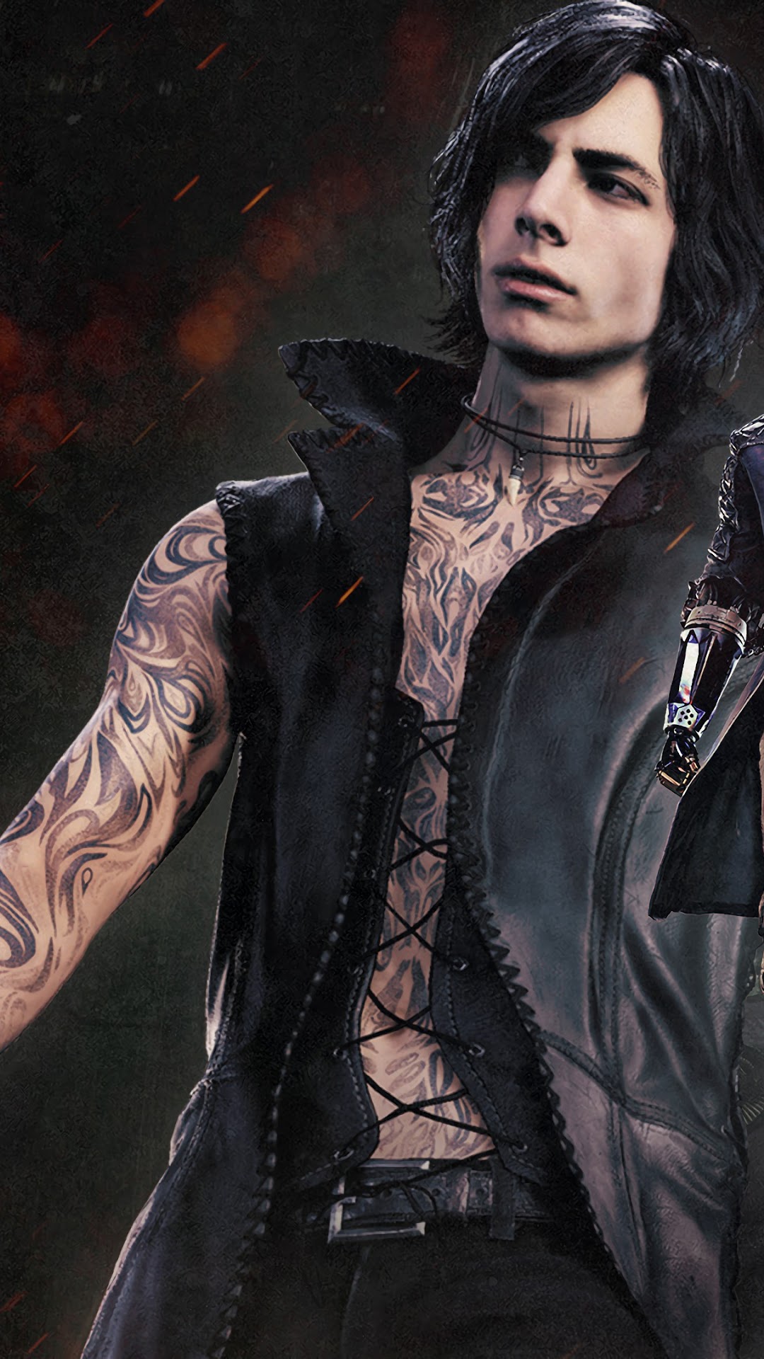 V from Devil May Cry 5 HD Phone Wallpaper