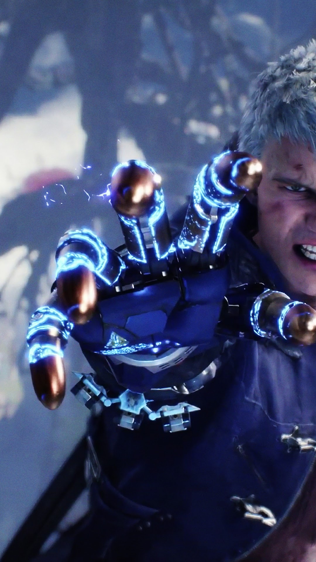Nero from Devil May Cry 5 HD Phone Wallpaper
