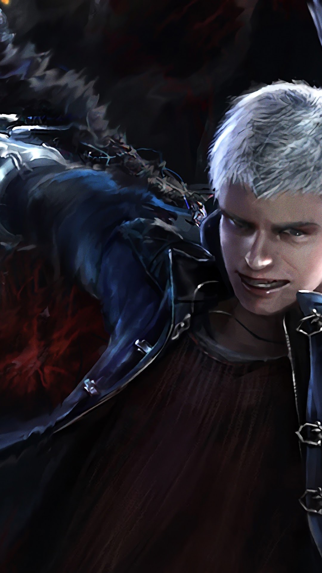 Nero from Devil May Cry 5 HD Phone Wallpaper