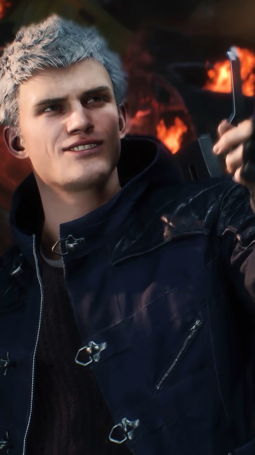Nero from Devil May Cry 5 HD Phone Wallpaper