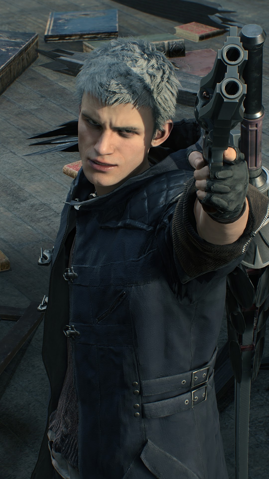 Nero from Devil May Cry 5 HD Phone Wallpaper