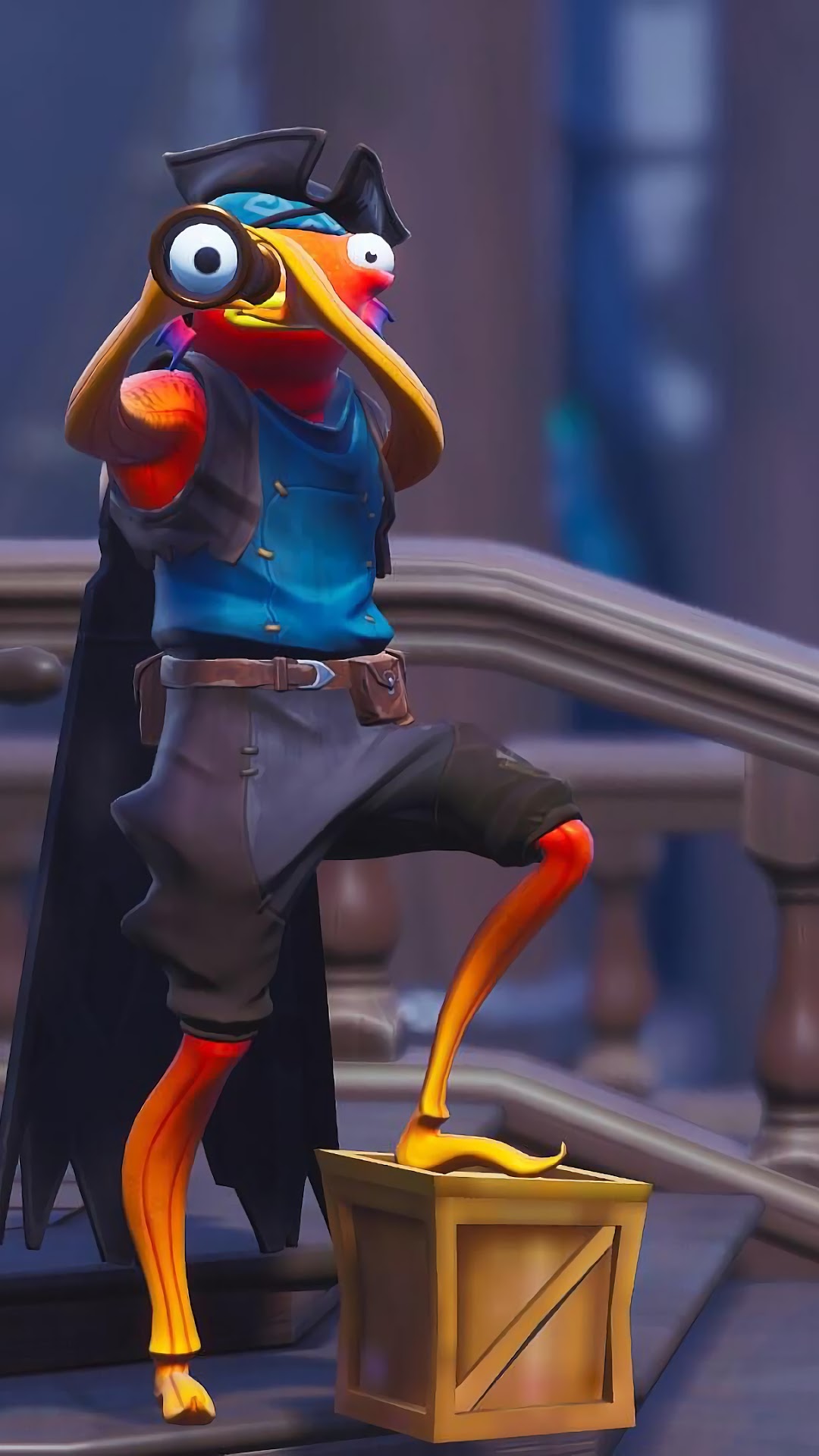 Fishstick from Fortnite Battle Royale HD Phone Wallpaper