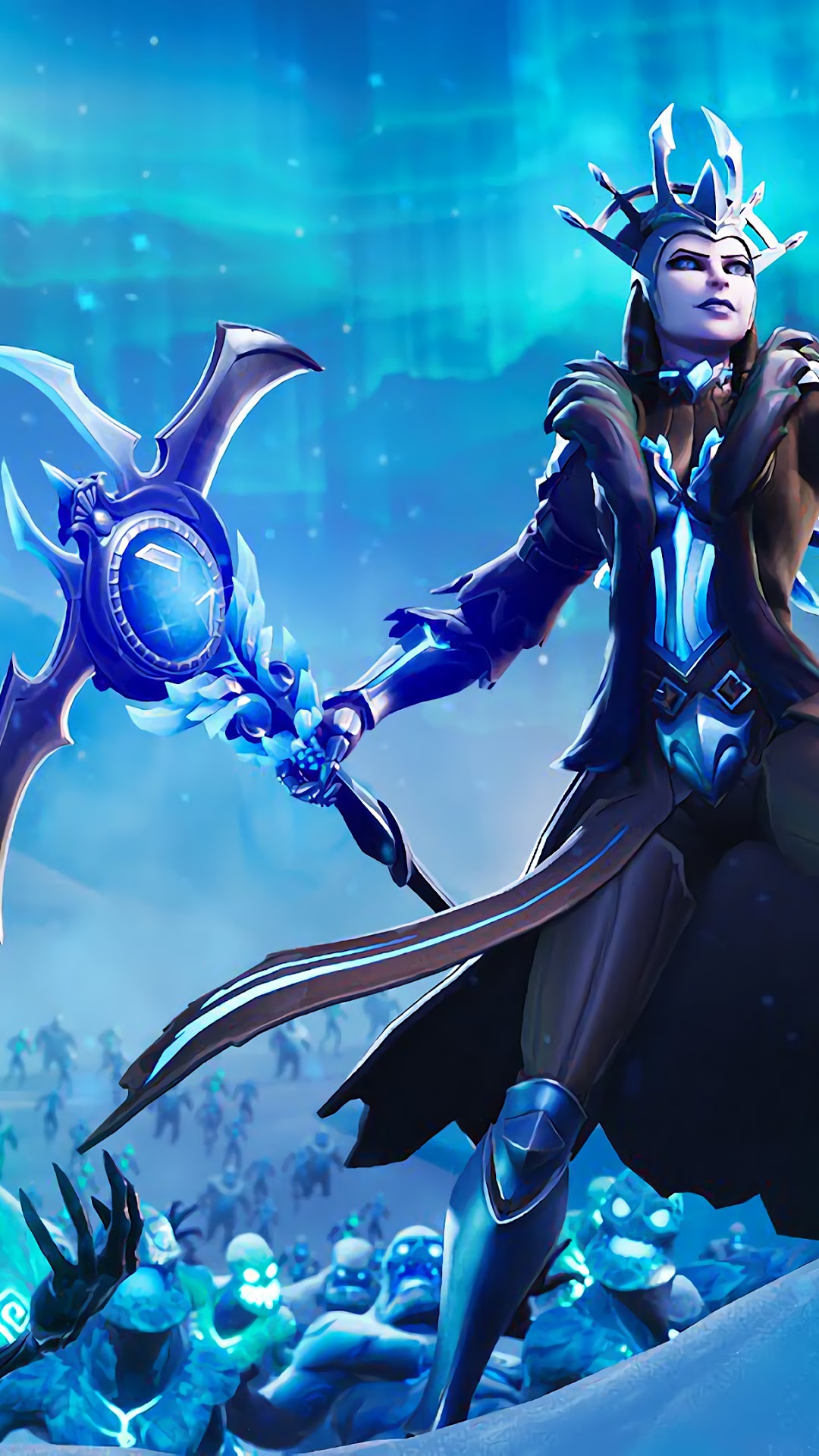 The Ice Queen from Fortnite Battle Royale HD Phone Wallpaper
