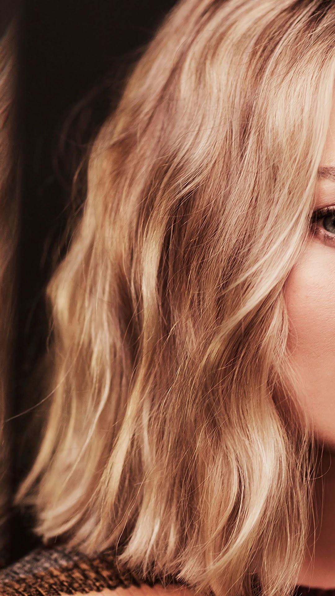 Margot Robbie blonde hair close-up HD Phone Wallpaper