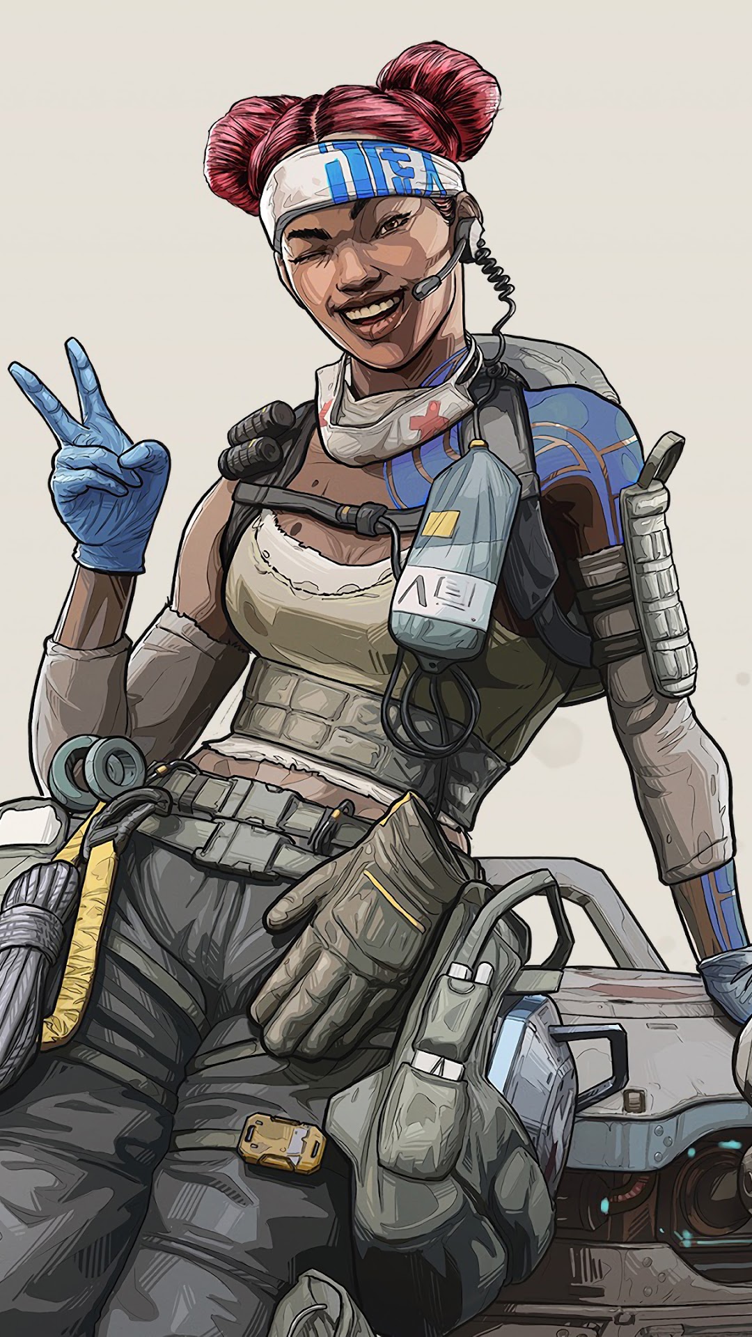 Lifeline from Apex Legends HD Phone Wallpaper