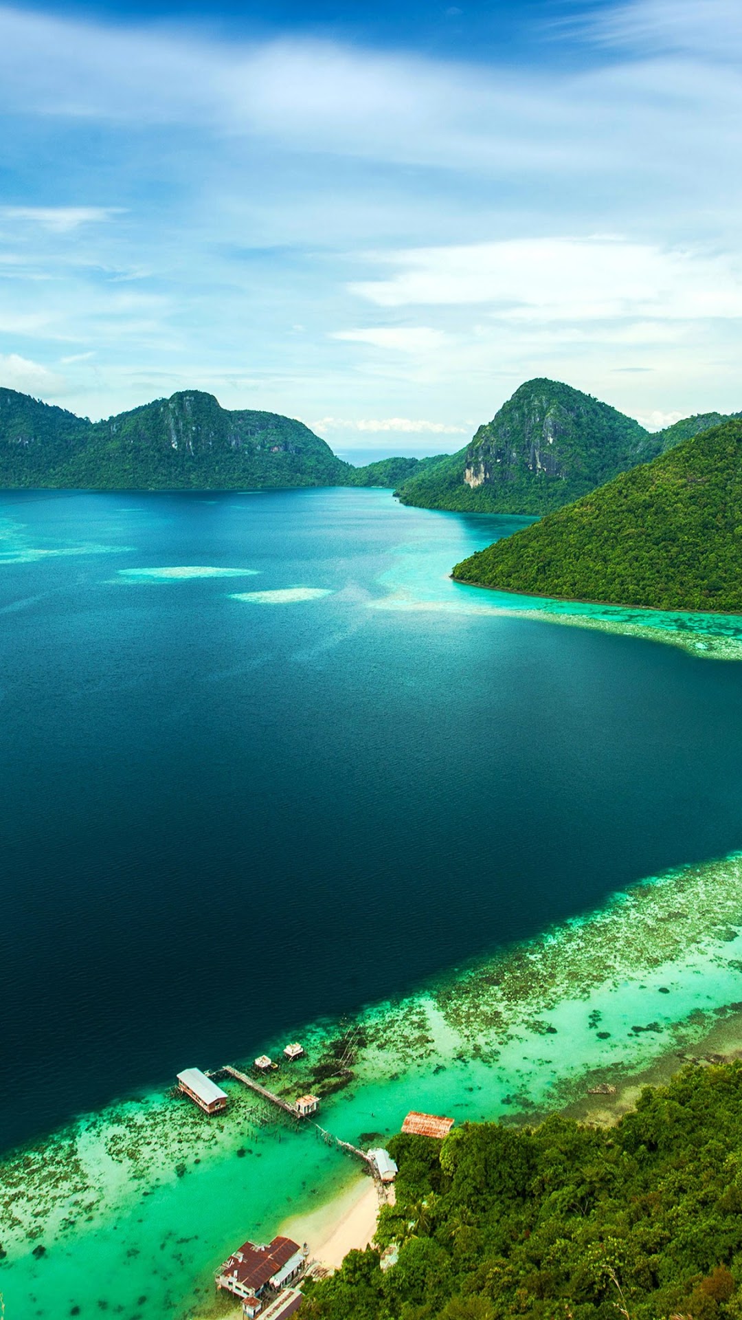 Tropical Island Seascape Sea HD Phone Wallpaper