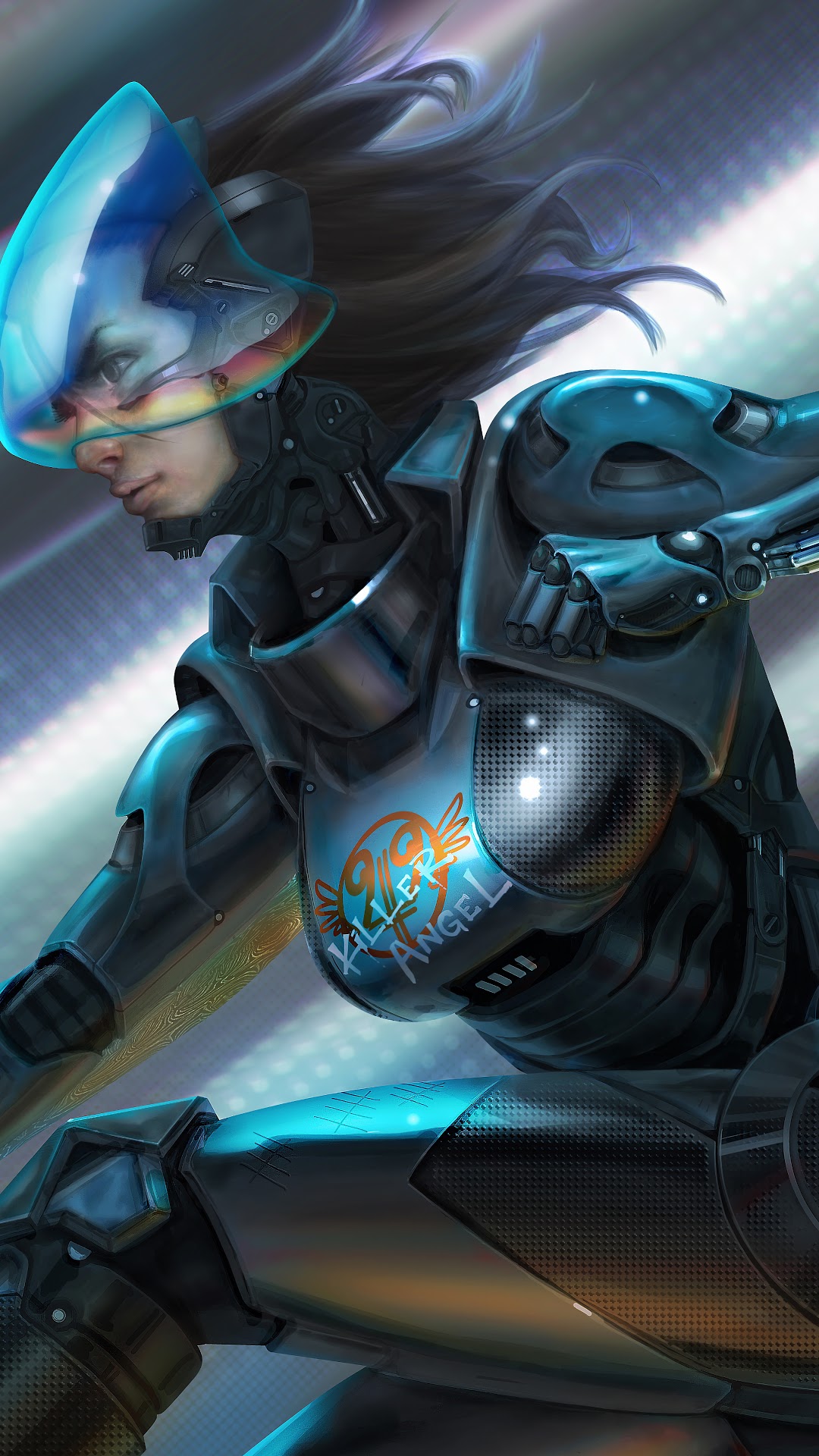 Alita from Alita: Battle Angel HD Phone Wallpaper