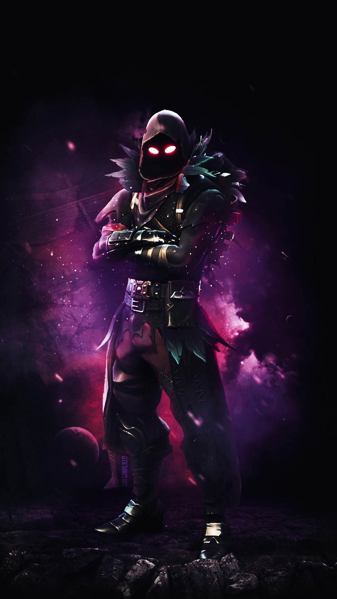 Raven from Fortnite Battle Royale HD Phone Wallpaper