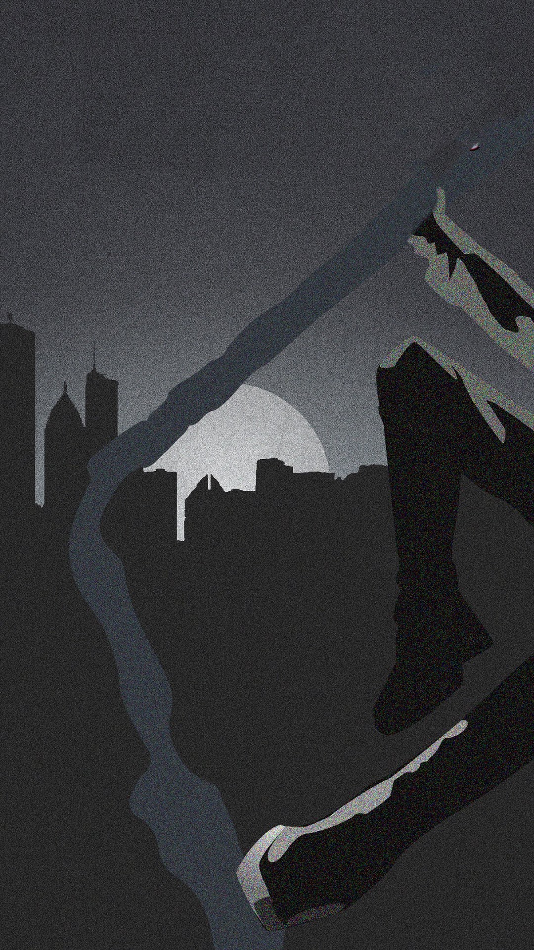 Spider-Man Noir from Spider-Man: Into the Spider-Verse HD Phone Wallpaper