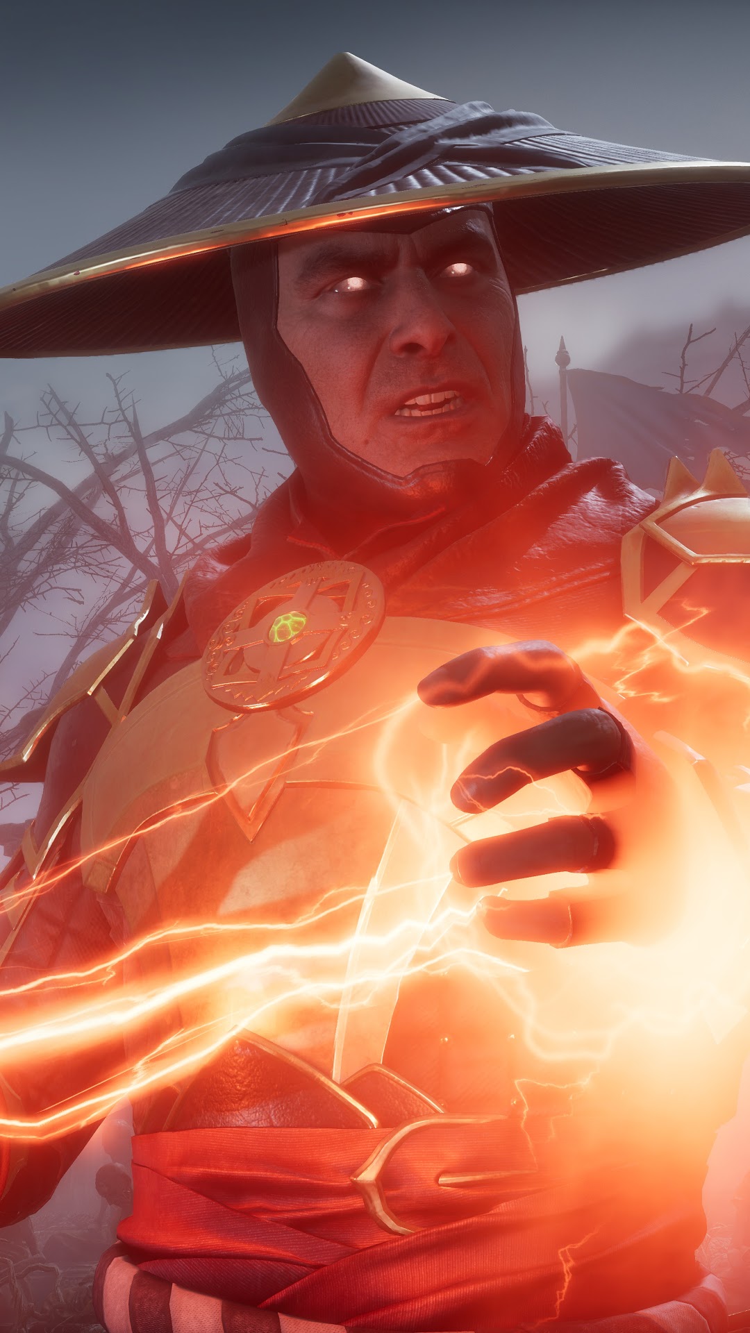 Raiden from Mortal Kombat 11 HD Phone Wallpaper