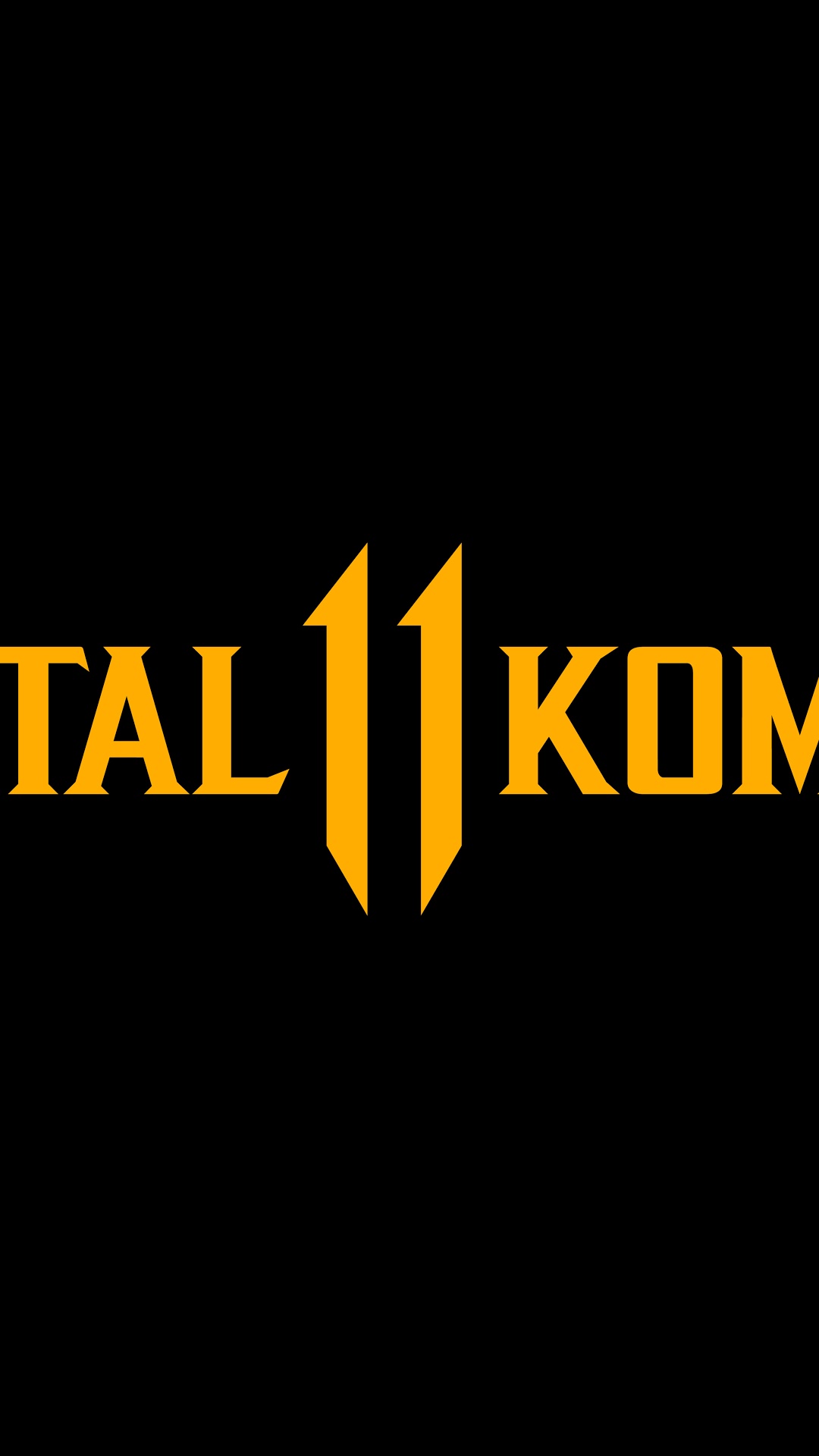 Mortal Kombat 11 Logo HD Phone Wallpaper