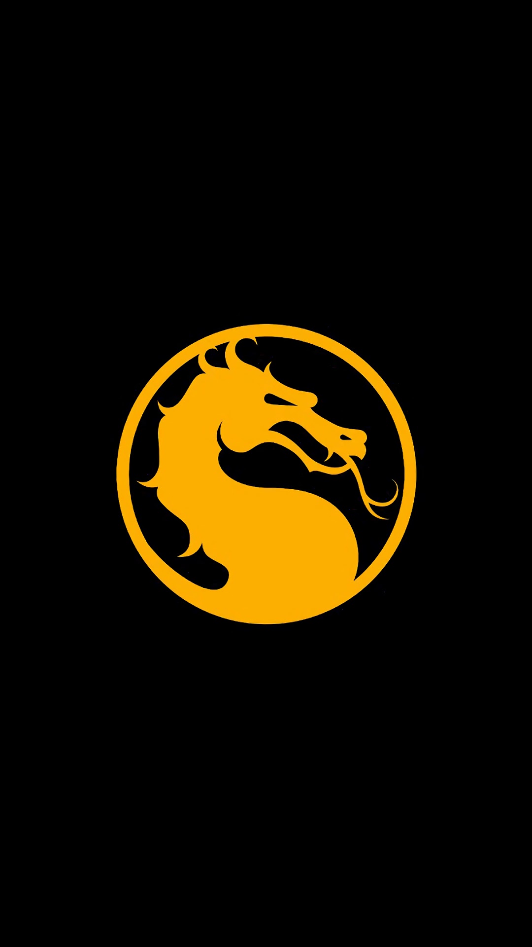 Mortal Kombat 11 Dragon Logo HD Phone Wallpaper