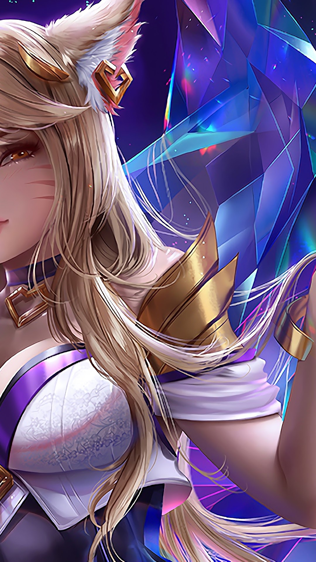 K/DA Ahri LoL HD Phone Wallpaper