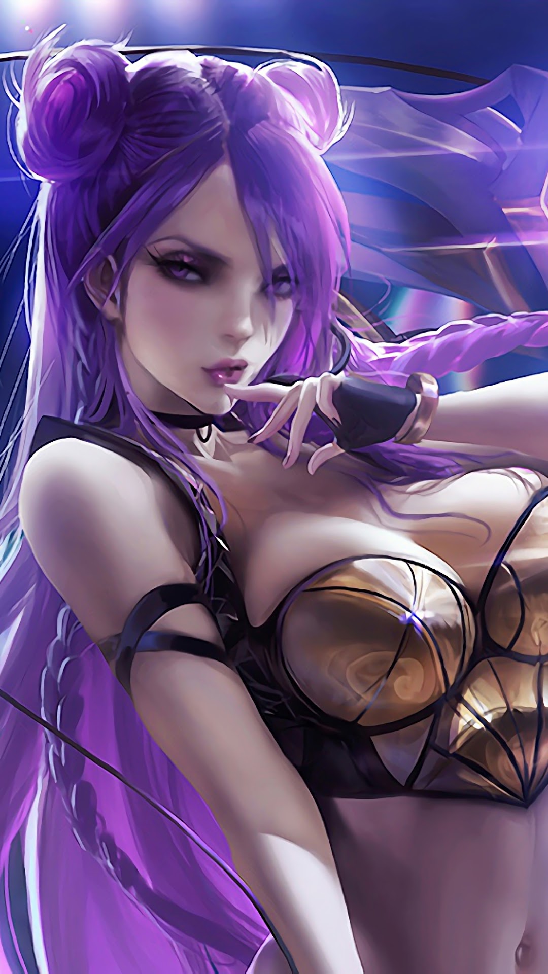 K/DA KaiSa LoL HD Phone Wallpaper