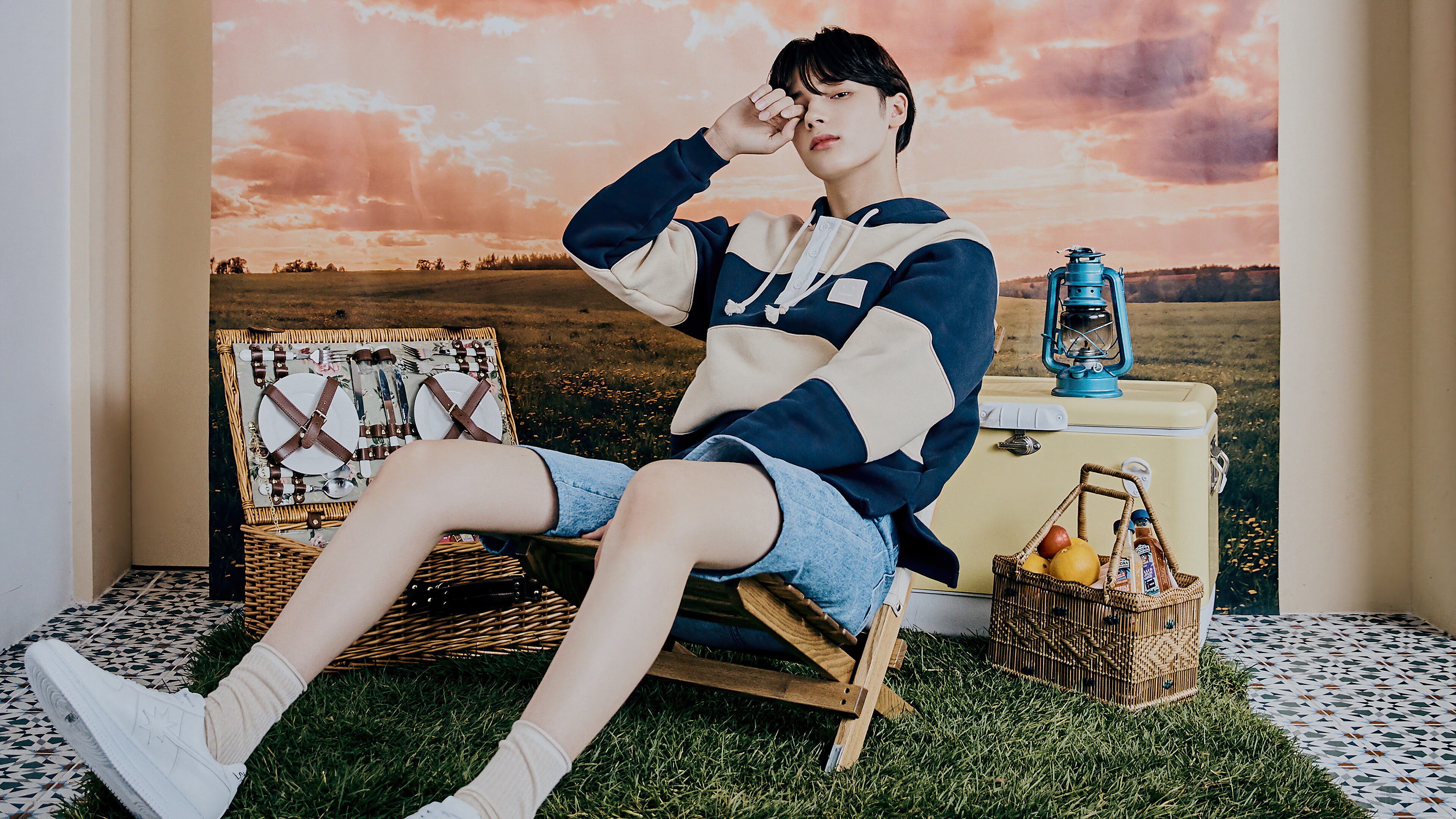Huening Kai of TXT in Casual Photoshoot 4K HD Wallpaper