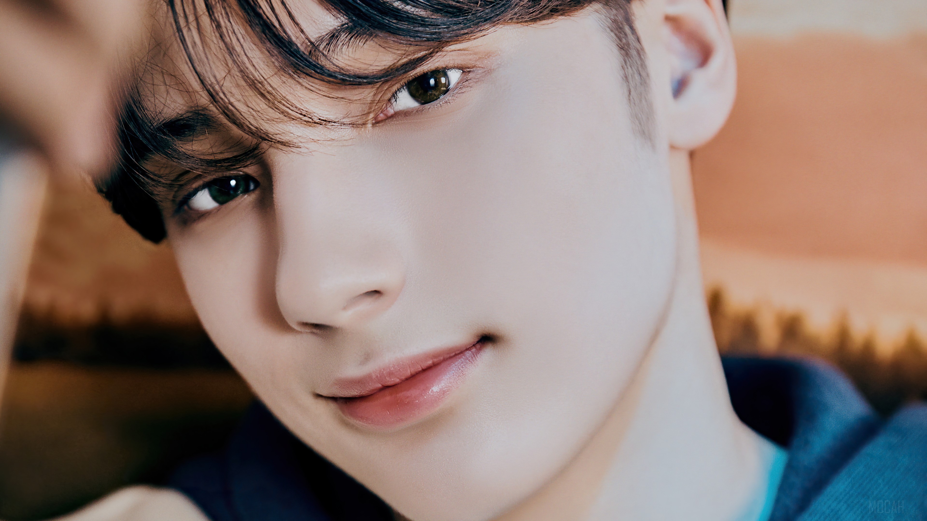 Huening Kai from TXT Blue Hour Photoshoot 4K HD Wallpaper