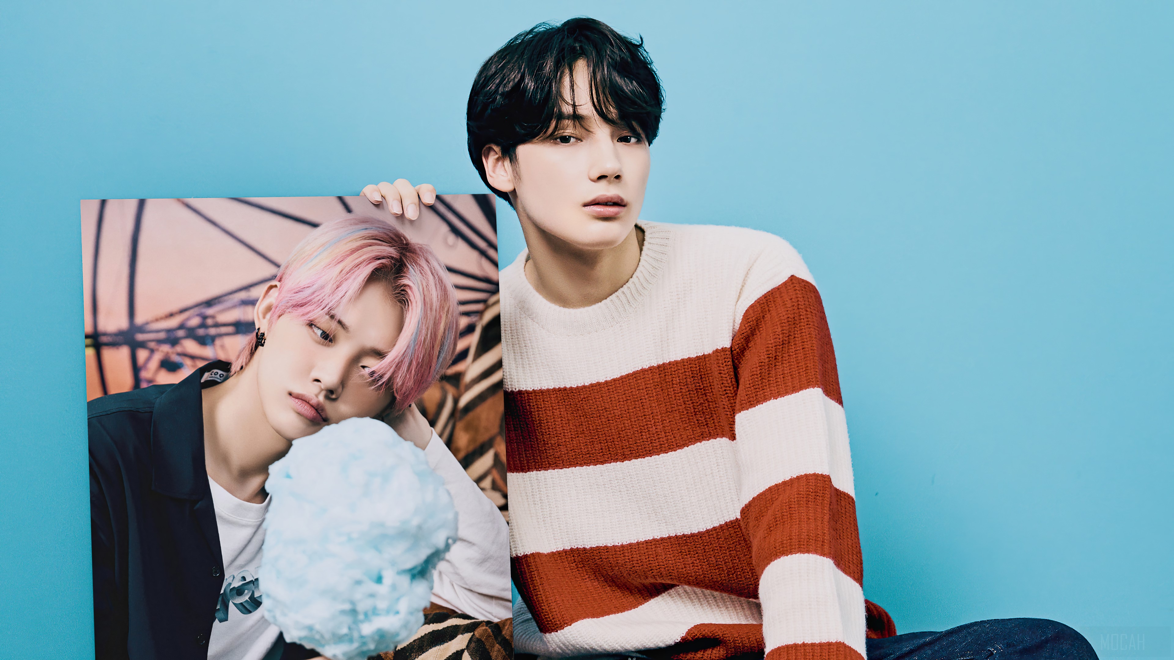 TXT Huening Kai and Yeonjun photoshoot HD Wallpaper