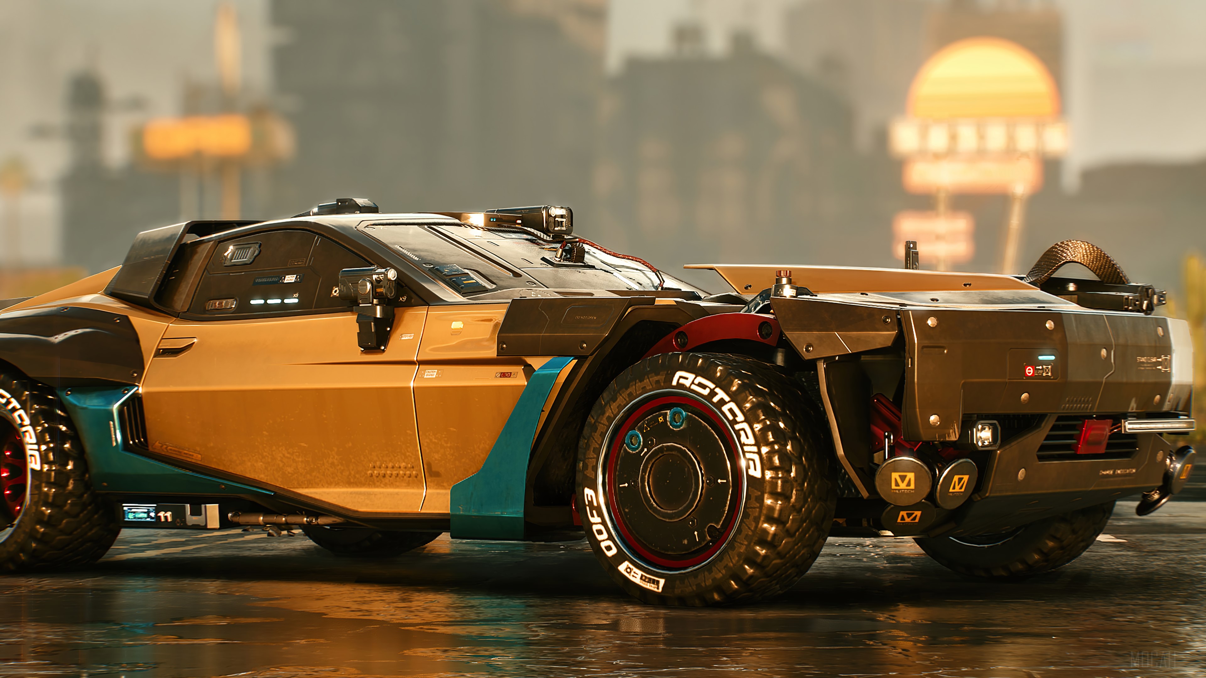 3840x2400 Cyberpunk 2077 Car Game 4k Hd 4k Wallpapers