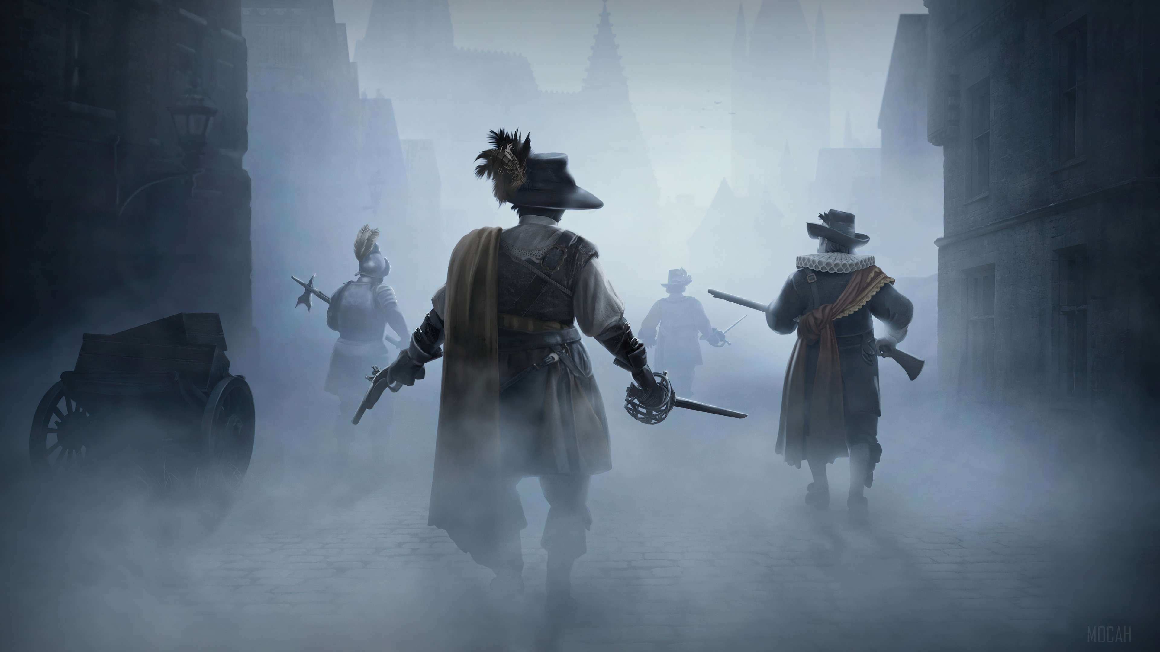 Black Legends Video Game 4K HD Wallpaper