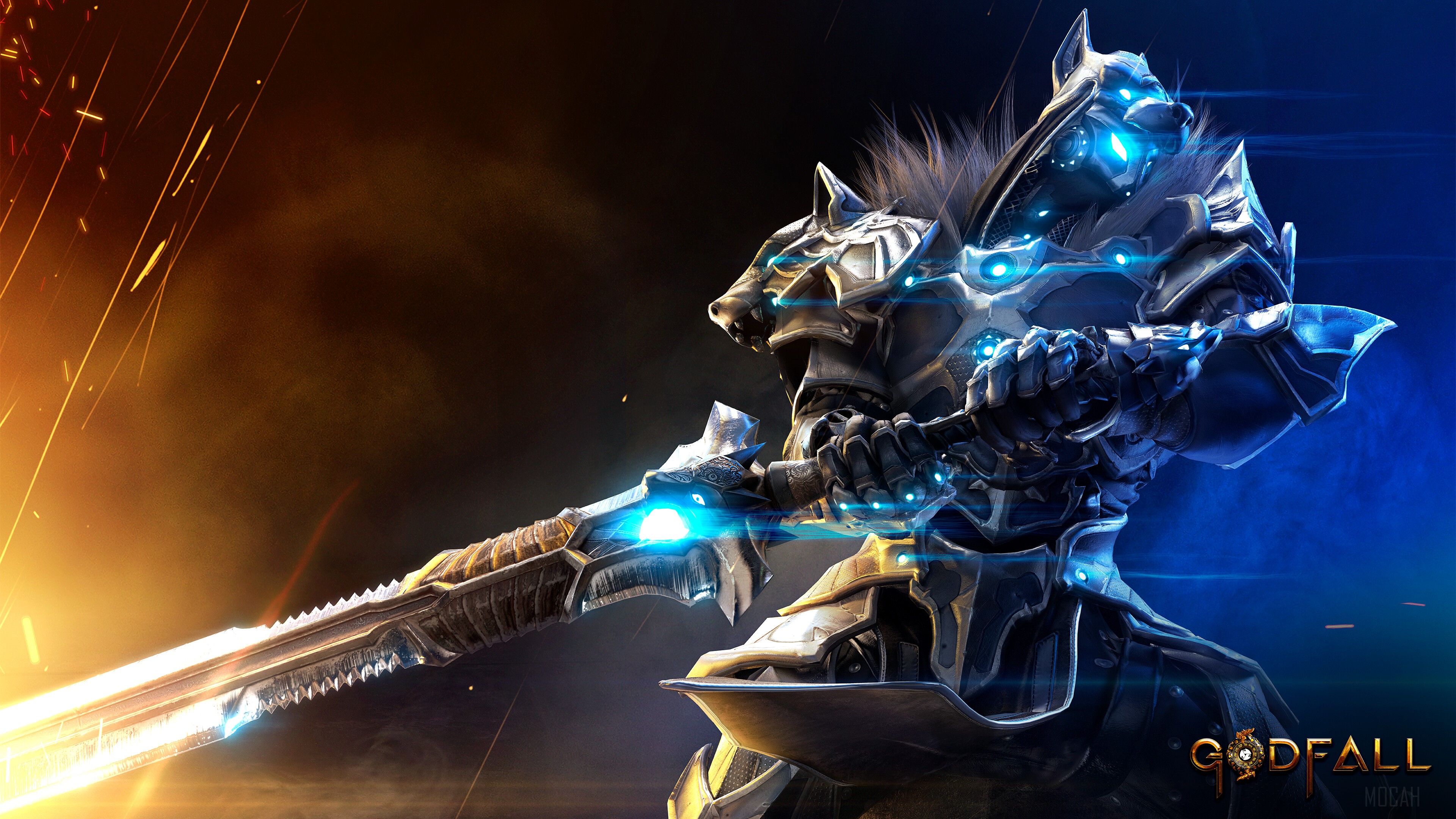 Hinterclaw Valorplate from Godfall 4K HD Wallpaper