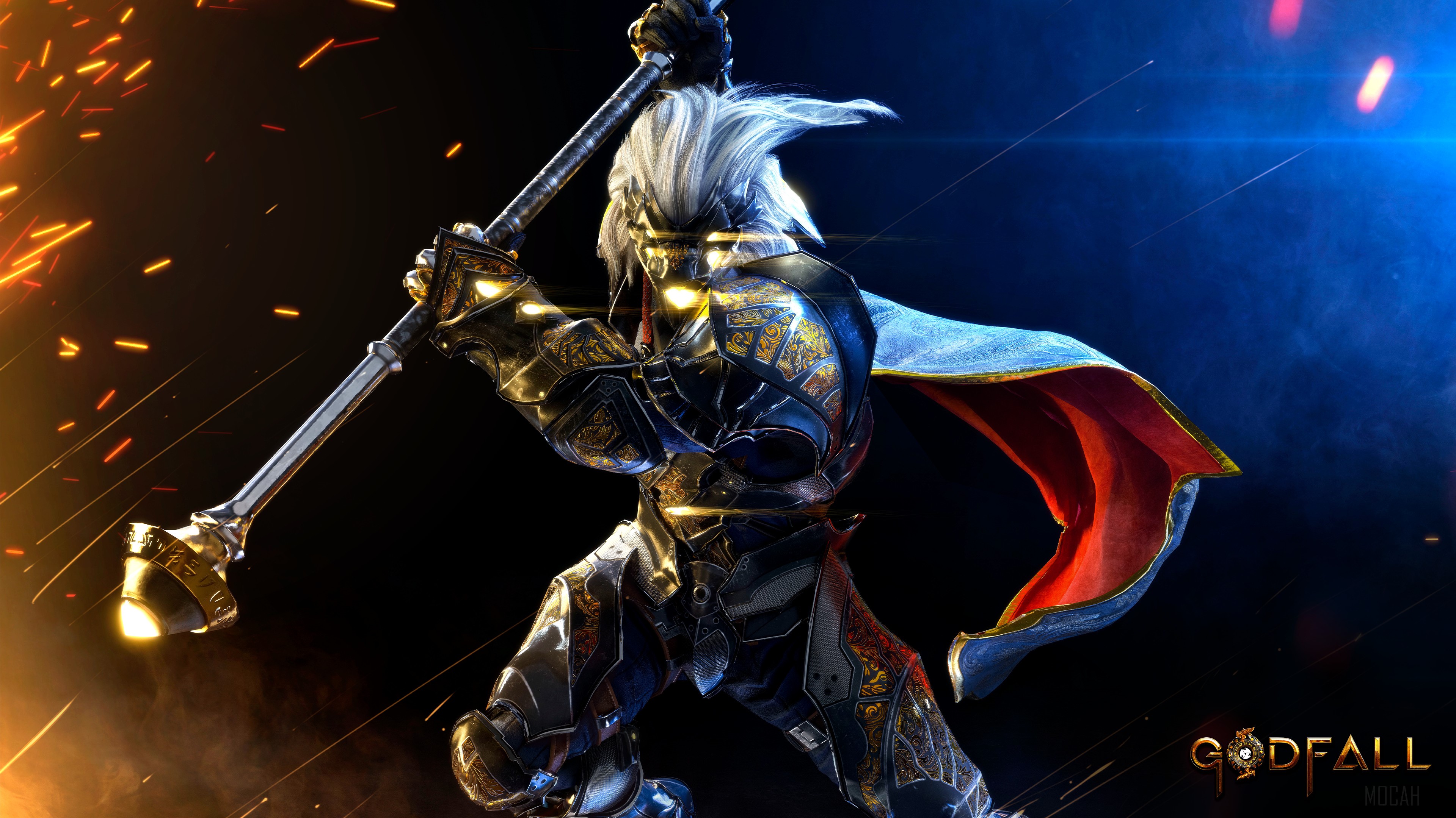Silvermane Valorplate from Godfall 4K HD Wallpaper