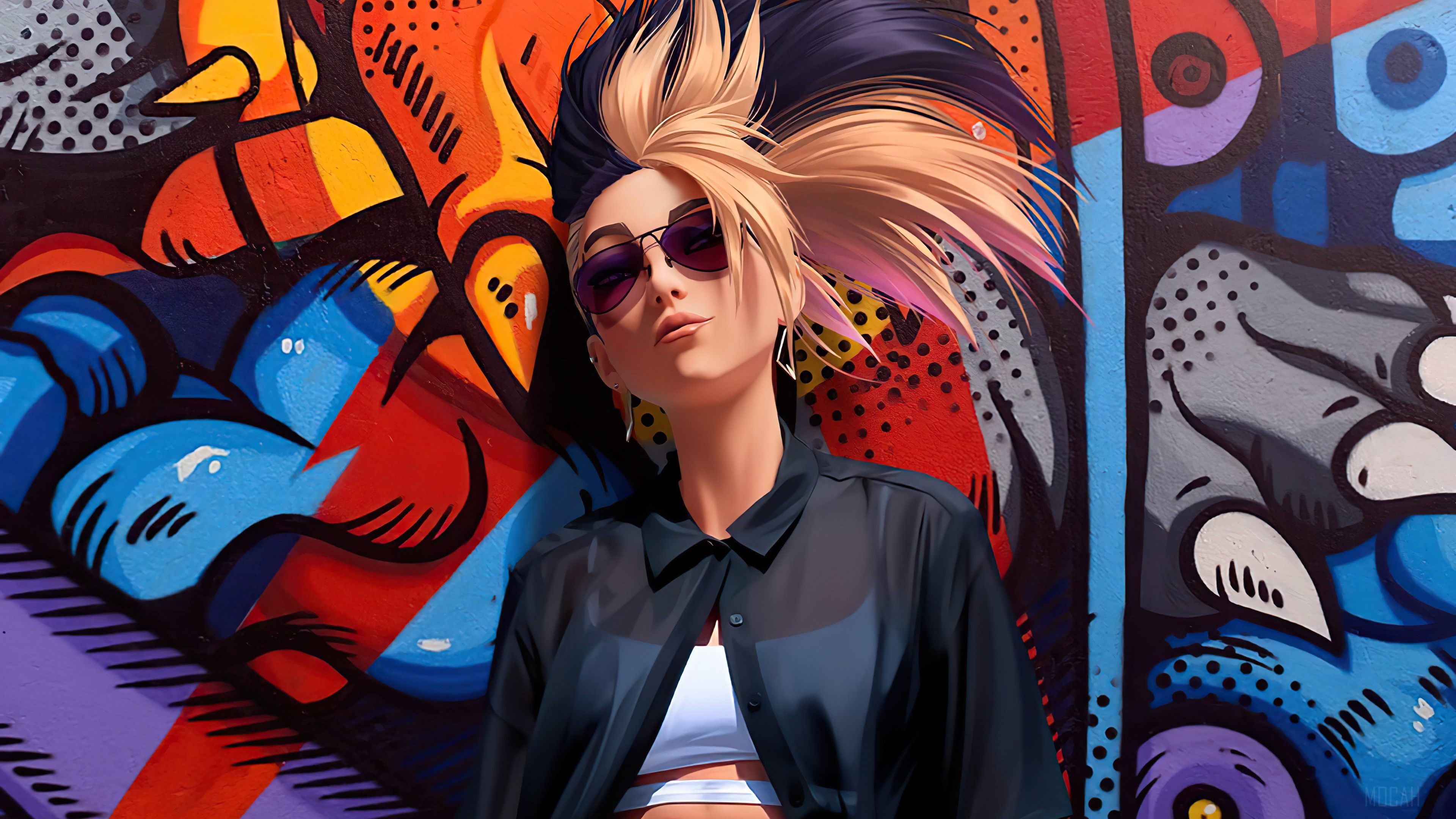 Akali from League of Legends KDA 4K HD Wallpaper