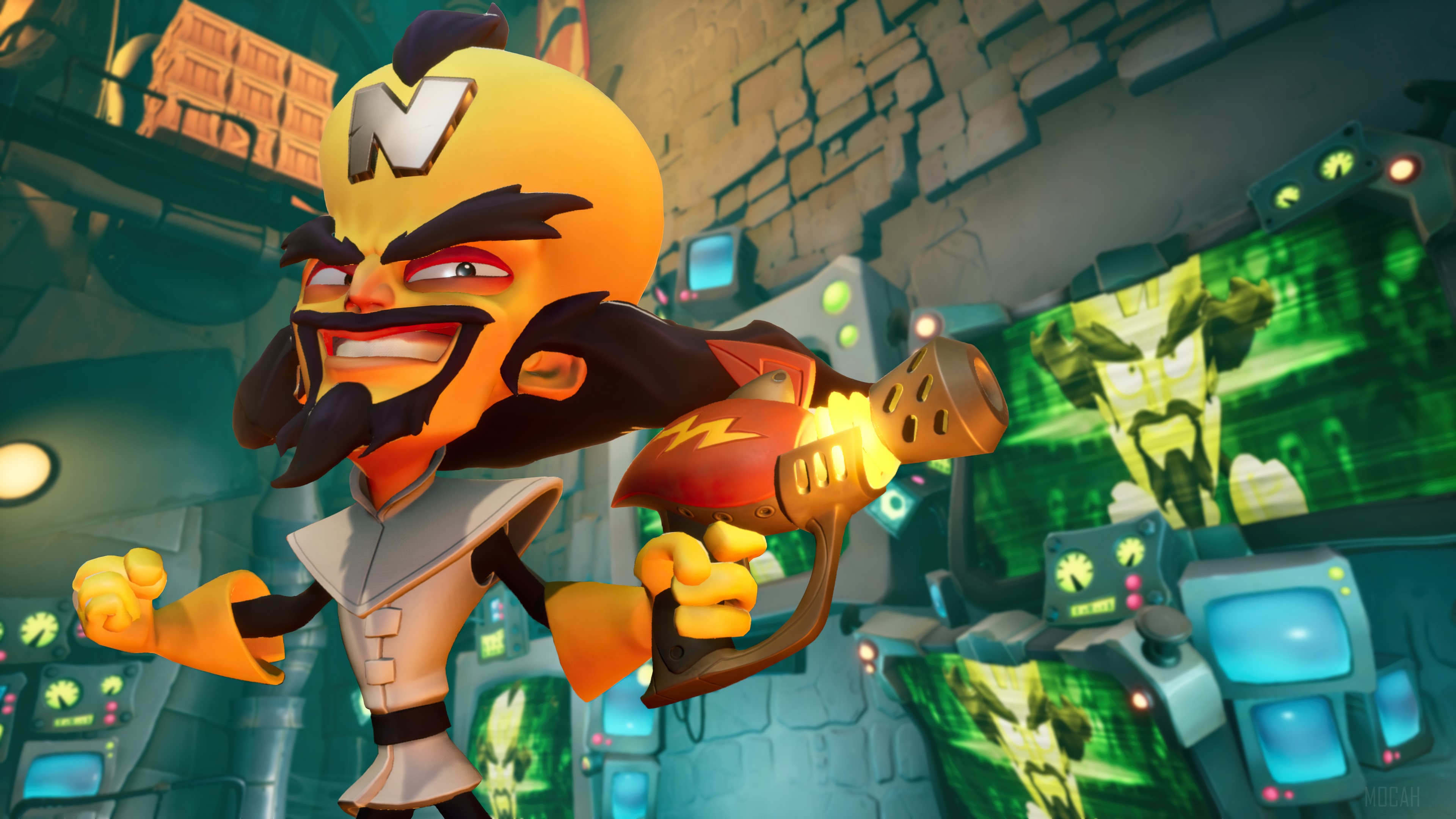 Doctor Neo Cortex from Crash Bandicoot 4 Its About Time HD Wallpaper