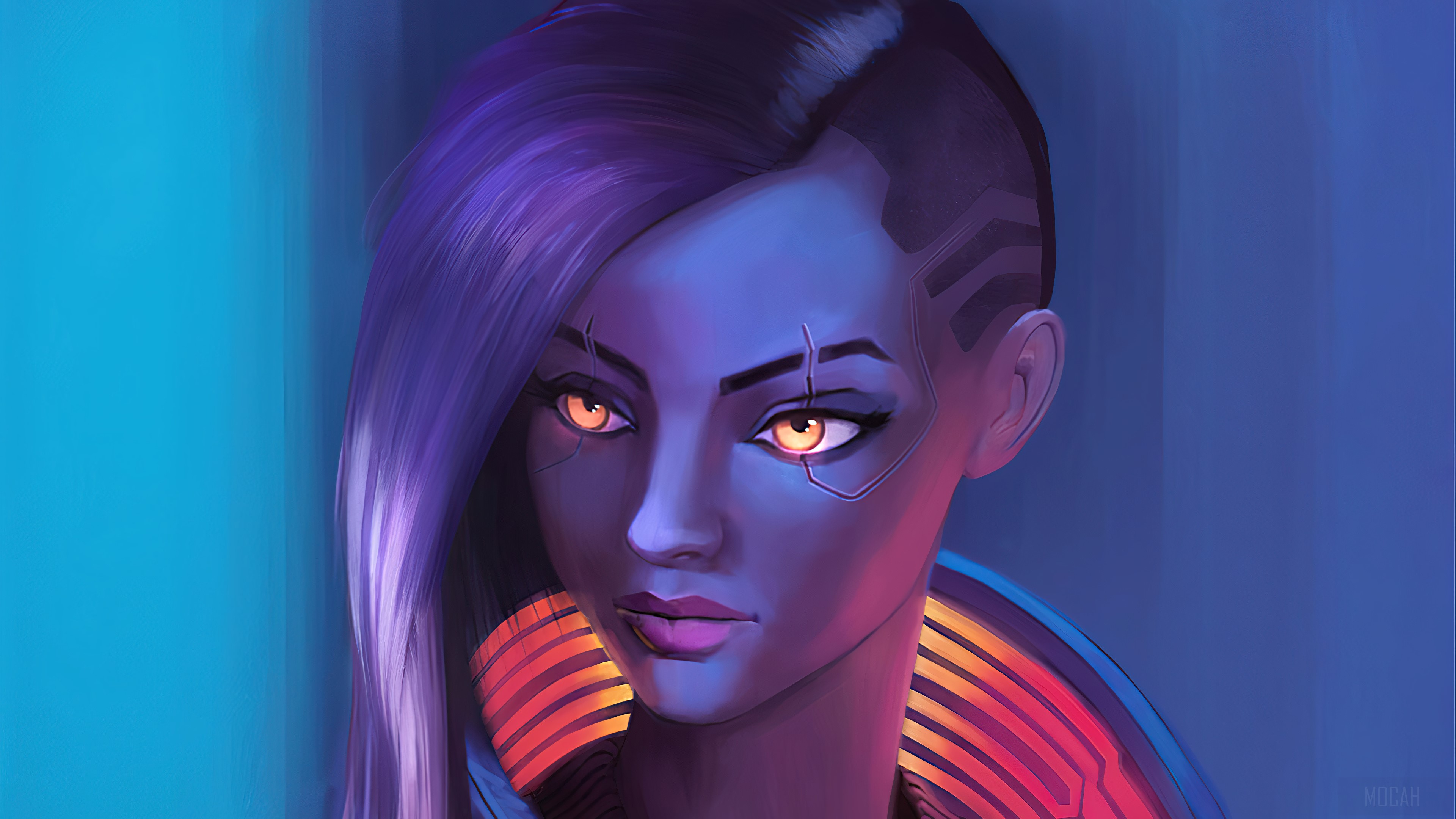 Sombra from Cyberpunk 2077 Art 4K HD Wallpaper