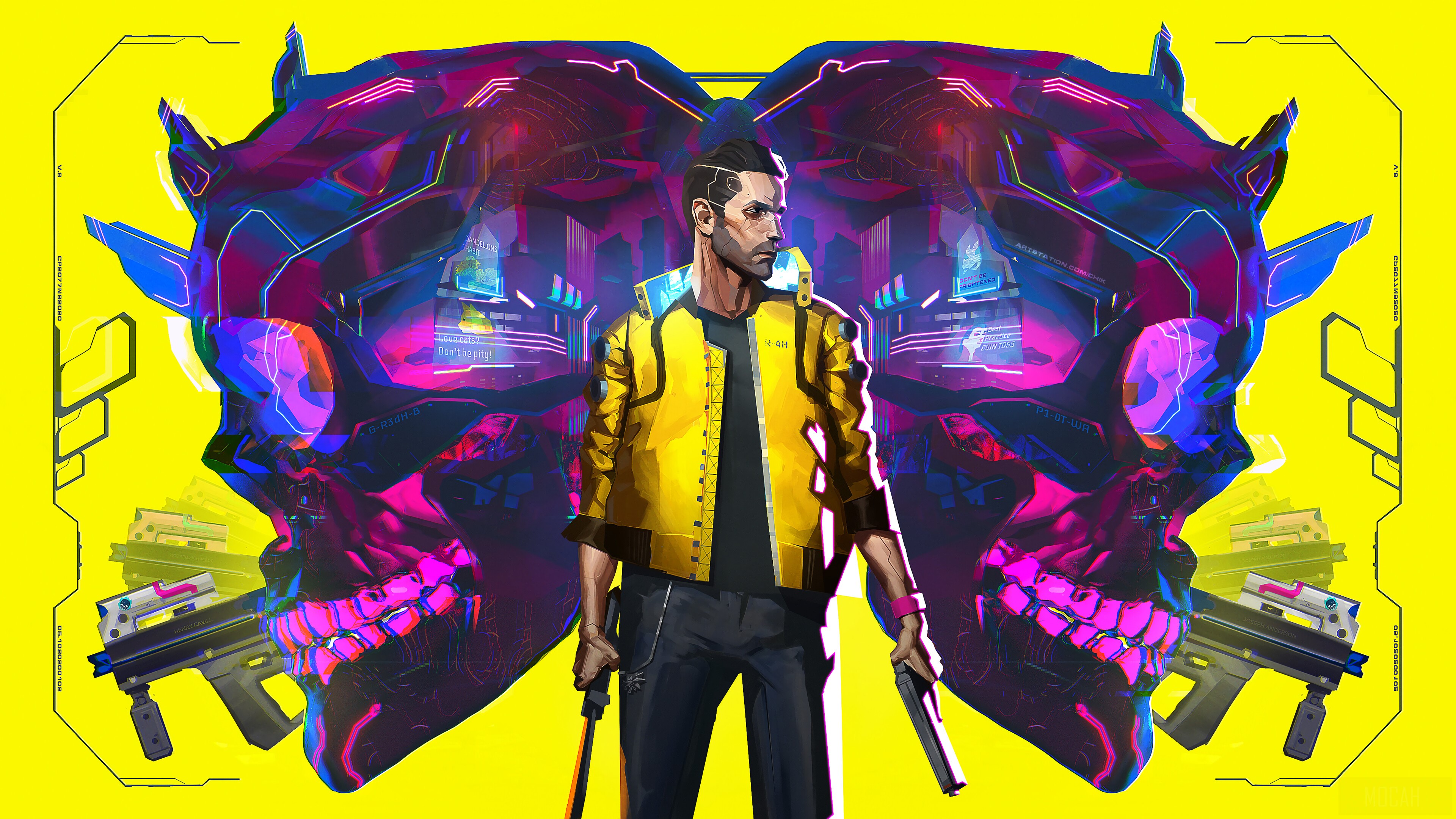 Cyberpunk 2077 Art 4K HD Wallpaper